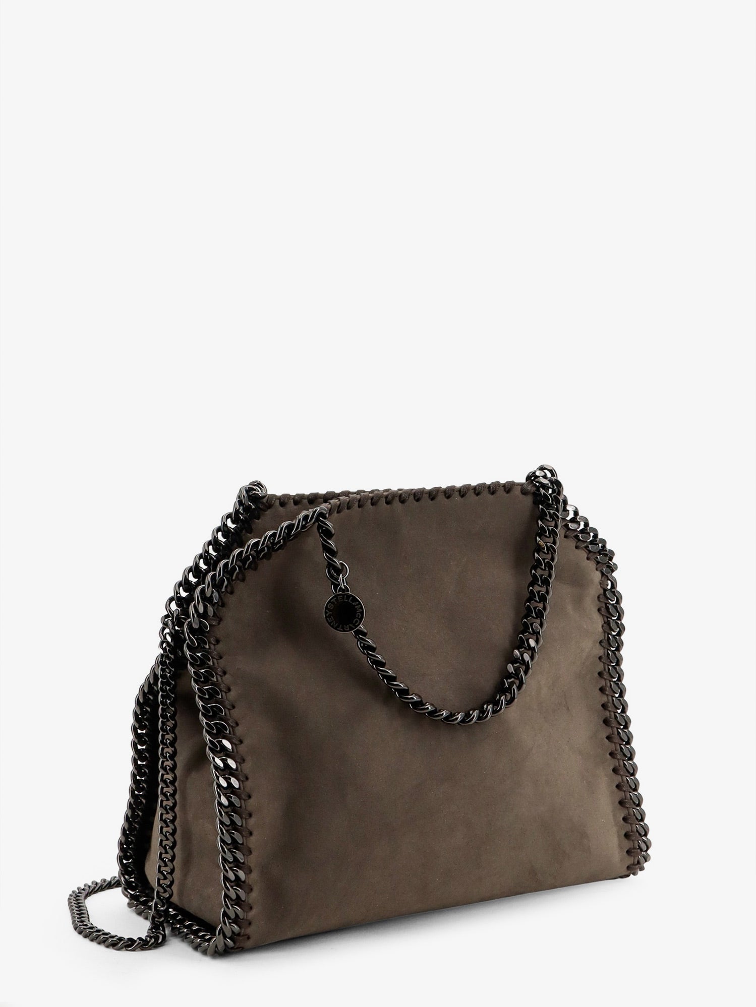 Stella Mccartney Falabella Mini Velvet Crossbody Bag