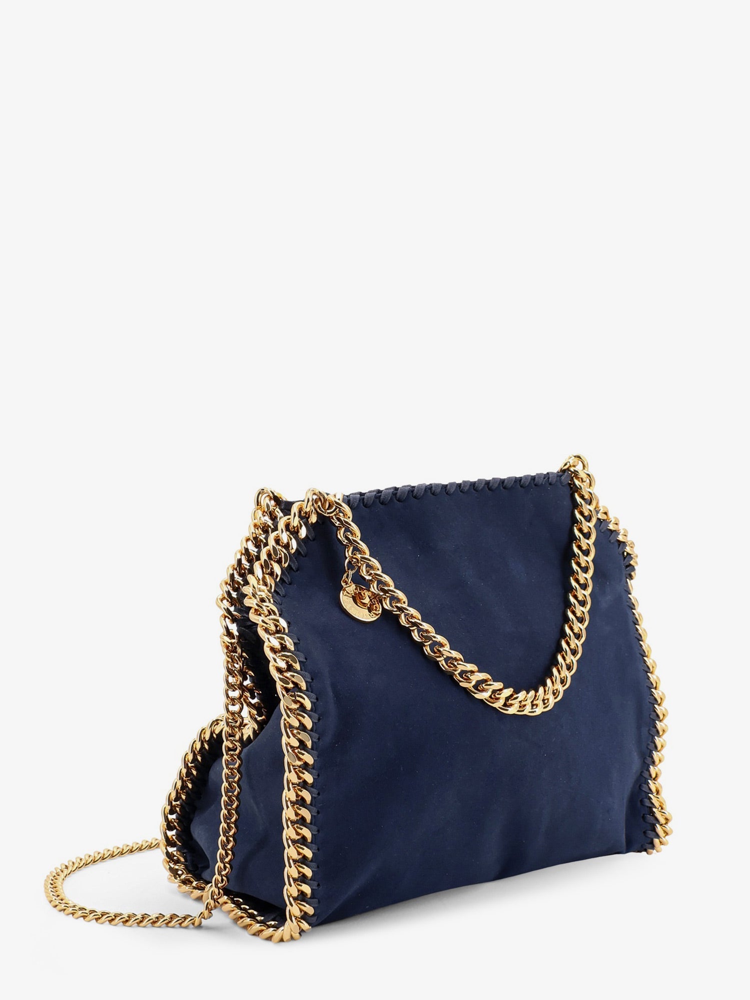 Stella Mccartney Falabella Mini Velvet Crossbody Bag