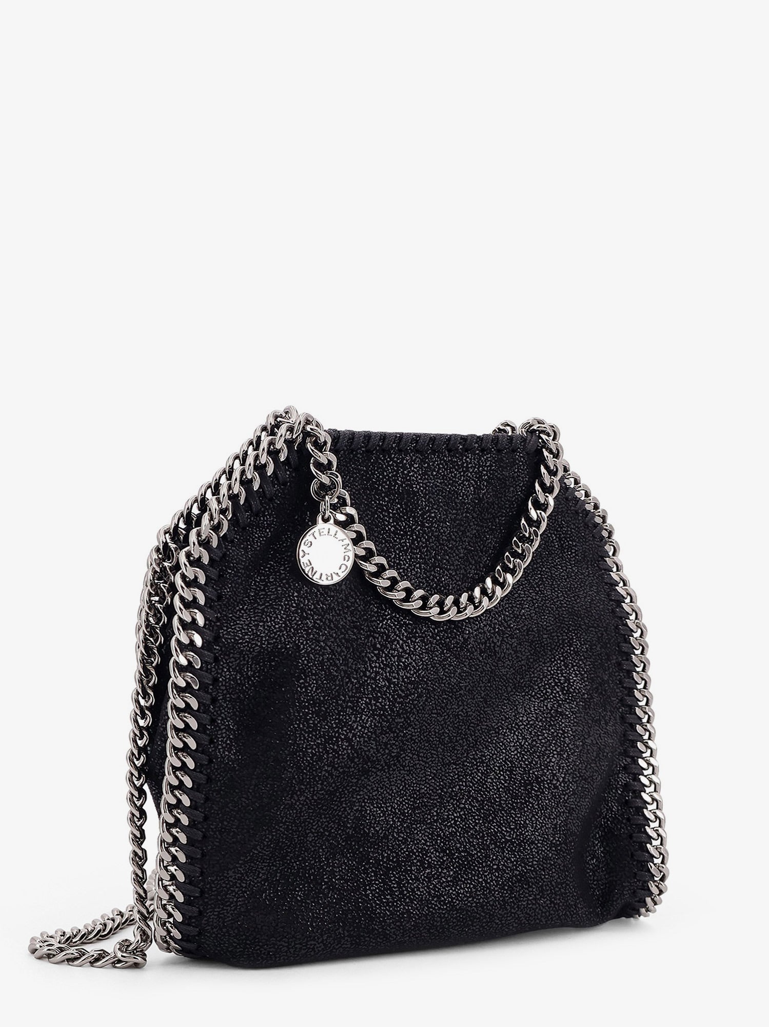 Stella Mccartney Falabella Tiny Shaggy Deer Crossbody Bag