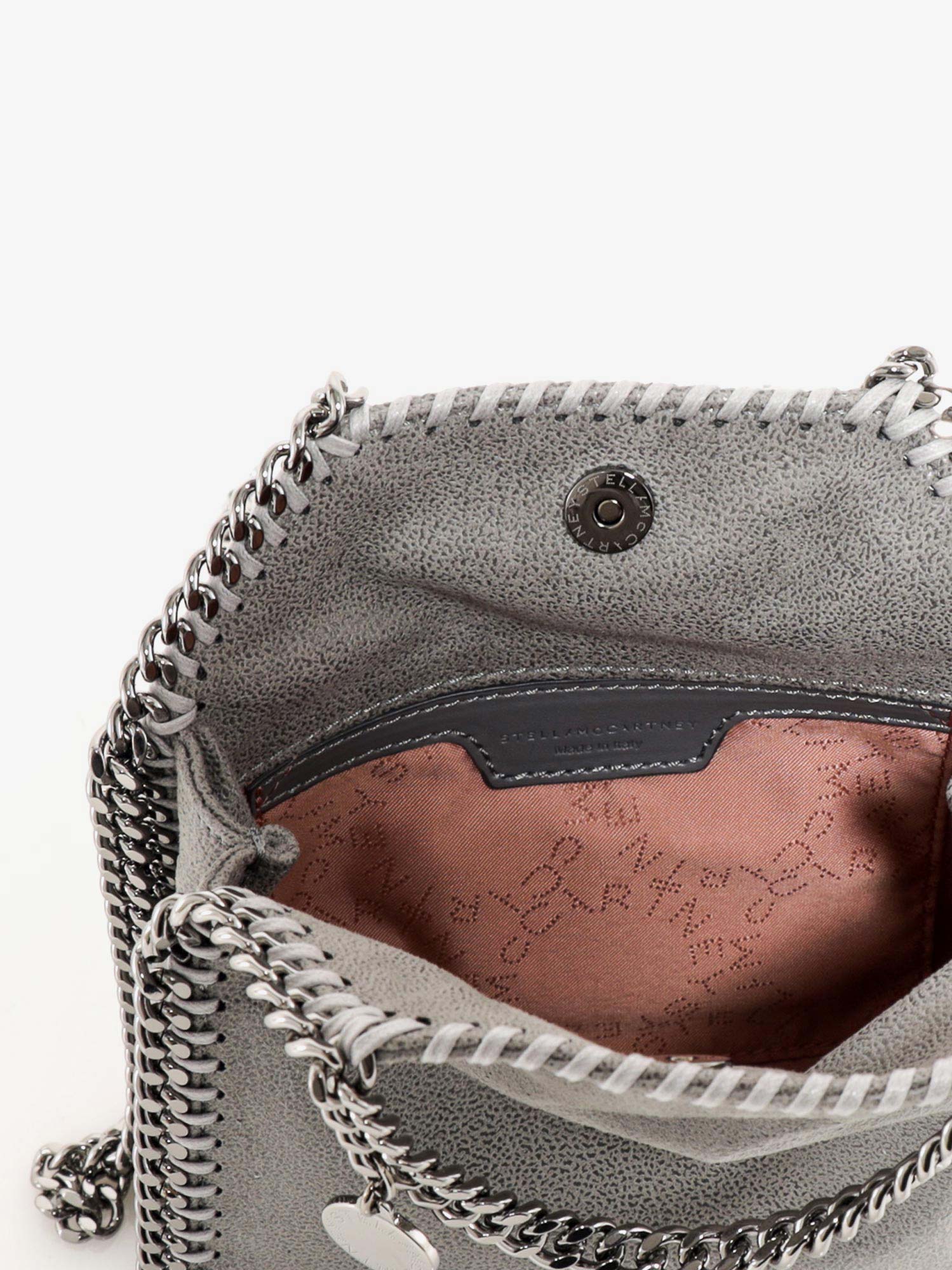 Stella Mccartney Falabella Tiny Shaggy Deer Crossbody Bag