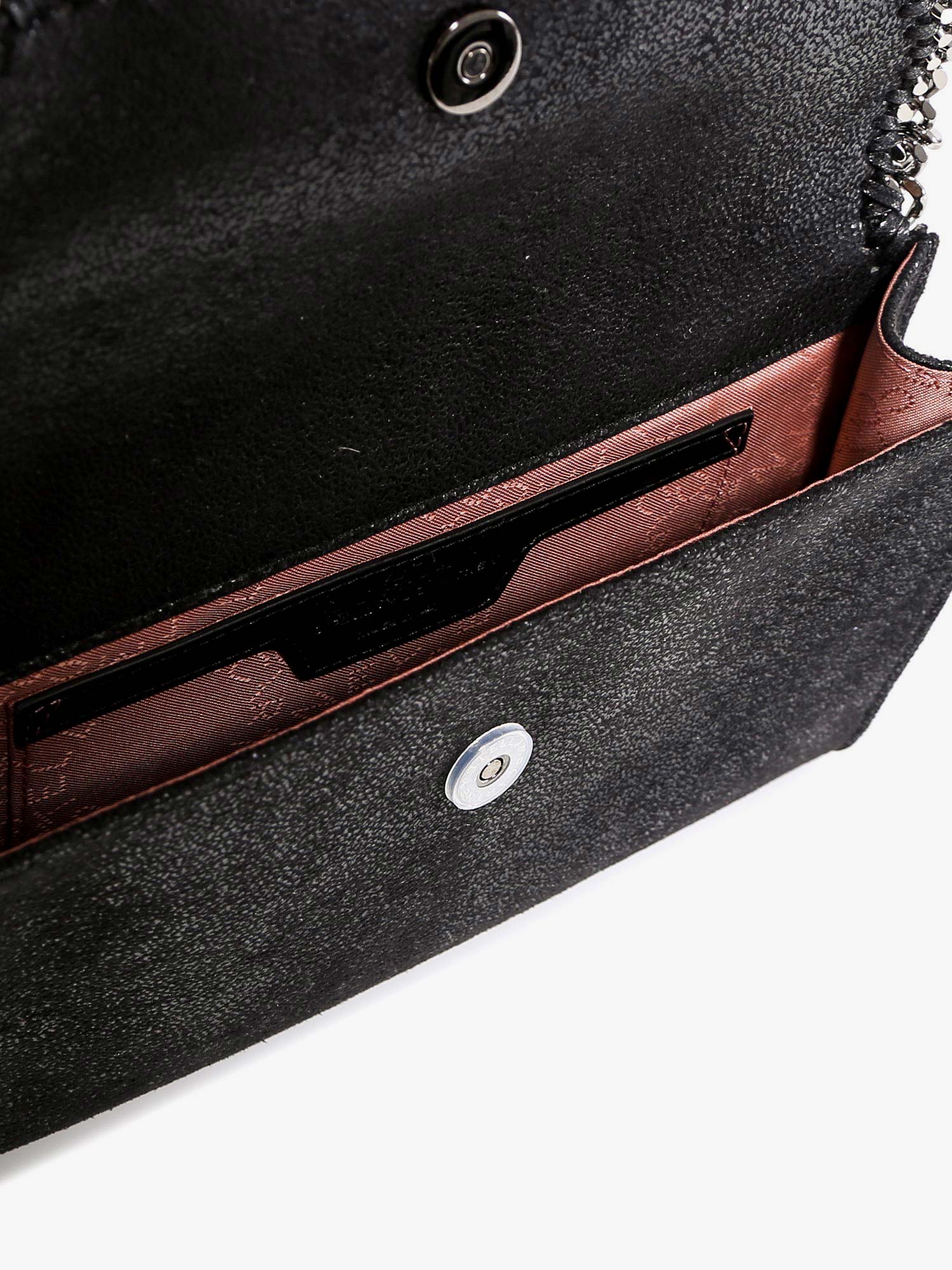 Stella Mccartney Falabella Wallet Shaggy Deer Crossbody Bag