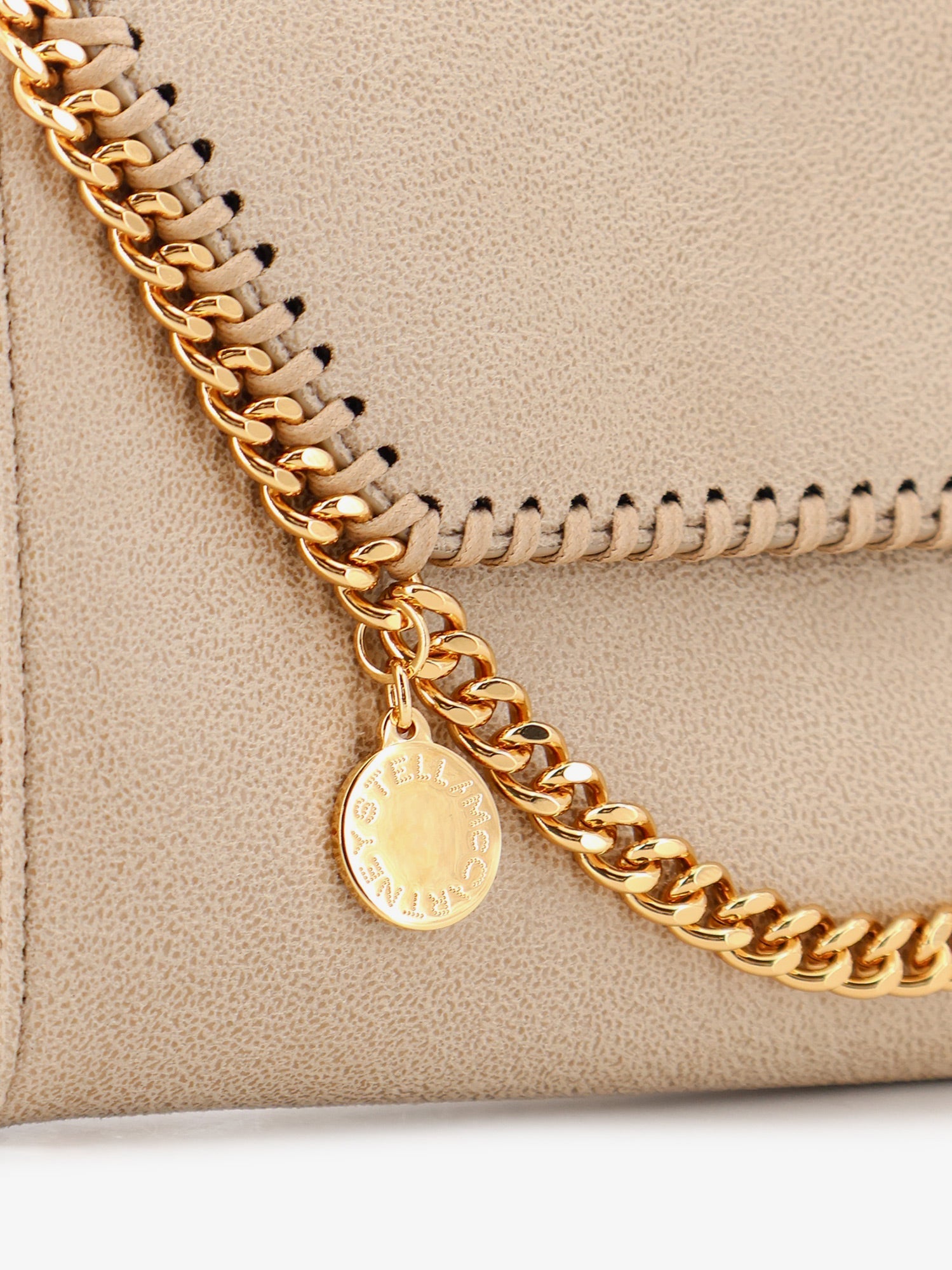 Stella Mccartney Falabella Wallet Shaggy Deer Crossbody Bag