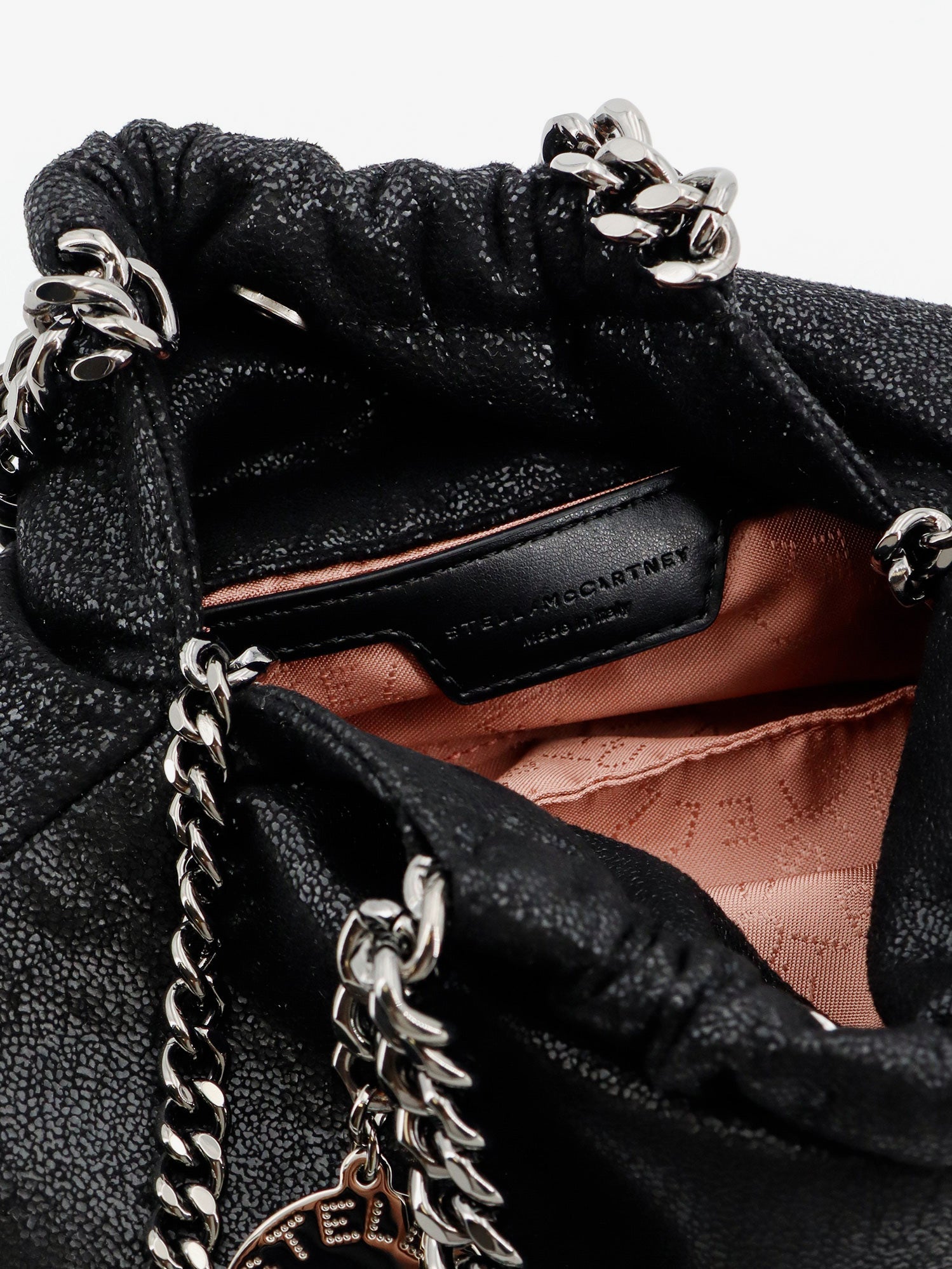 Stella Mccartney Falabella Mini Shaggy Deer Crossbody Bag