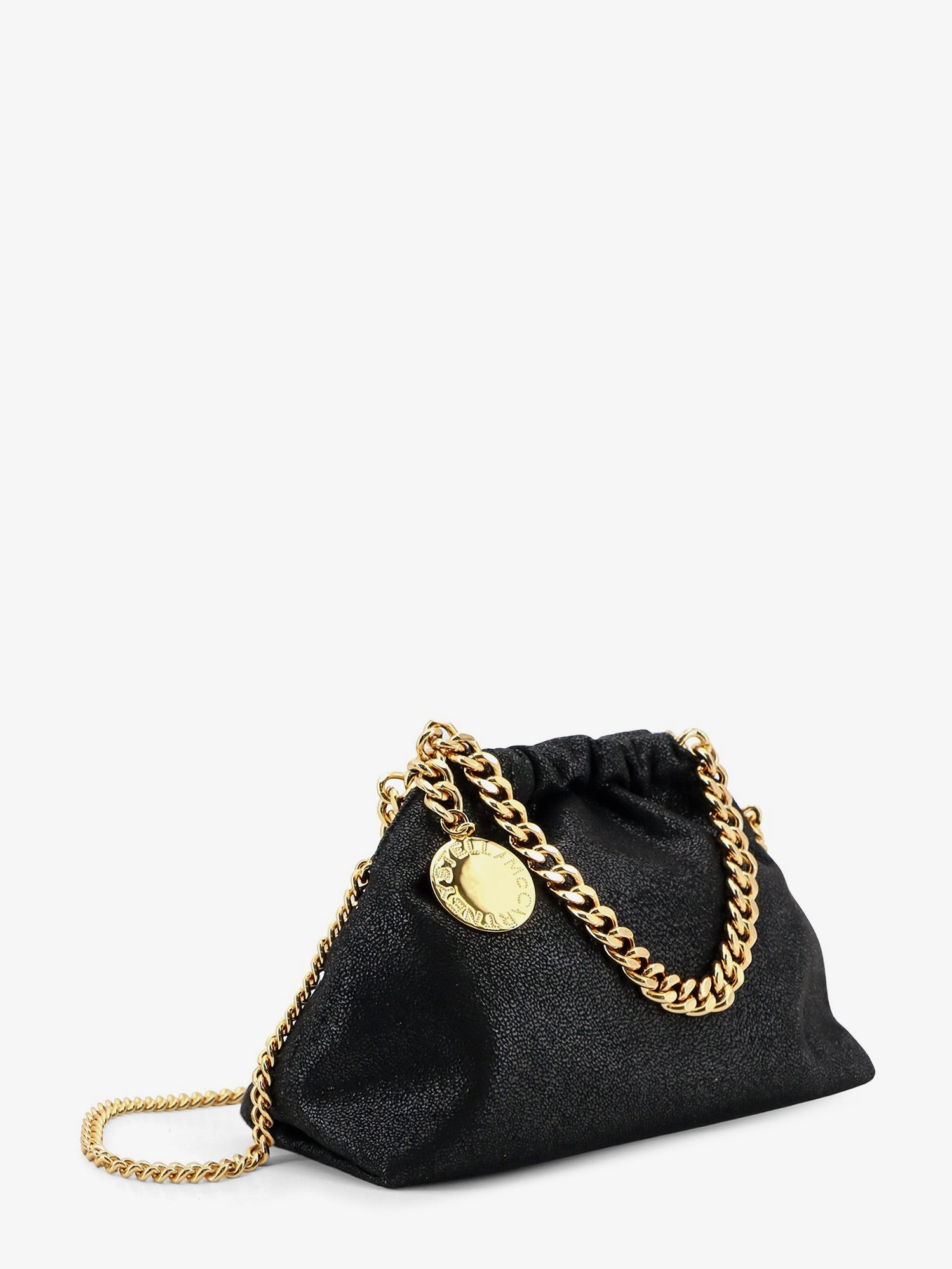 Stella Mccartney Falabella Mini Shaggy Deer Crossbody