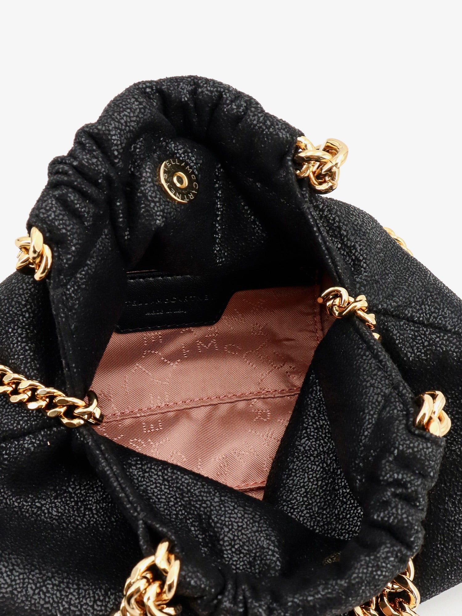 Stella Mccartney Falabella Mini Shaggy Deer Crossbody