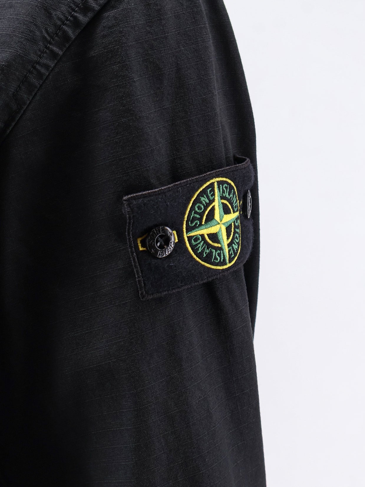 Stone Island Hooded Organic Cotton Jacket