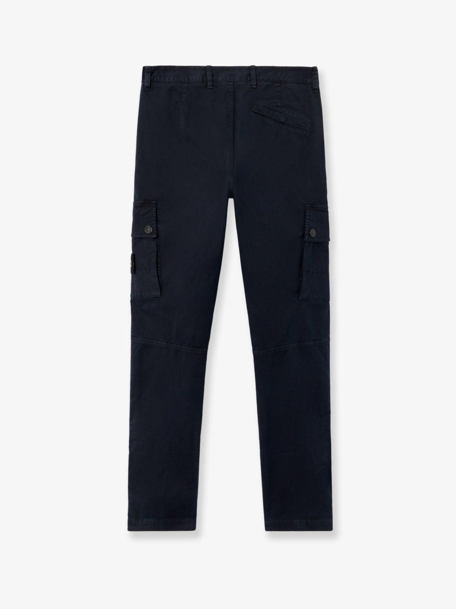 Stone Island Cotton Blend Cargo Trousers