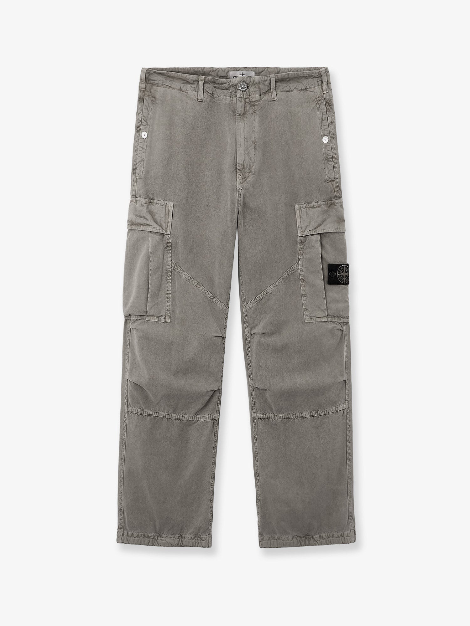 Stone Island Cotton Blend Cargo Pants