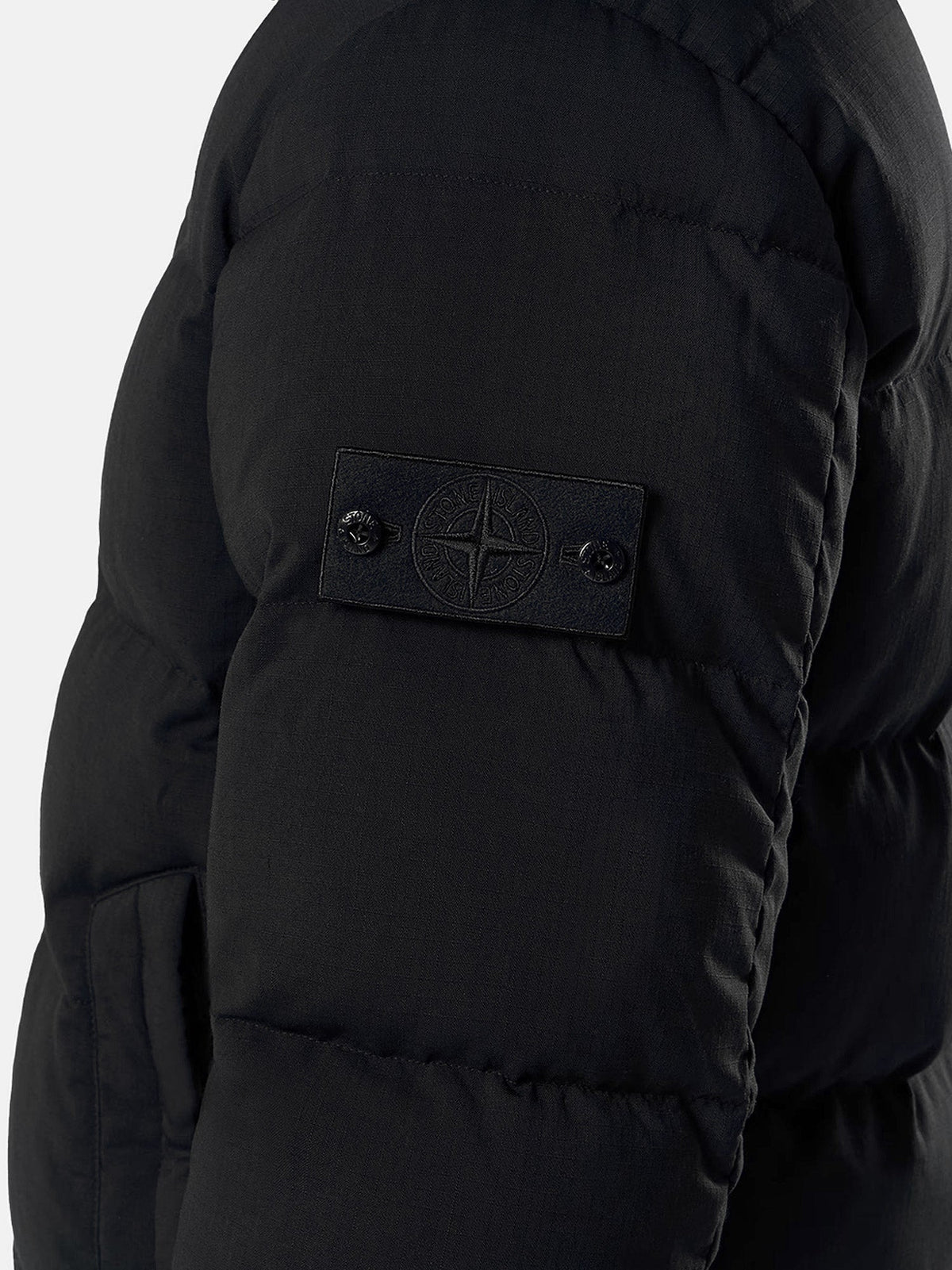 Stone Island Stretch Wool Blend Down Jacket