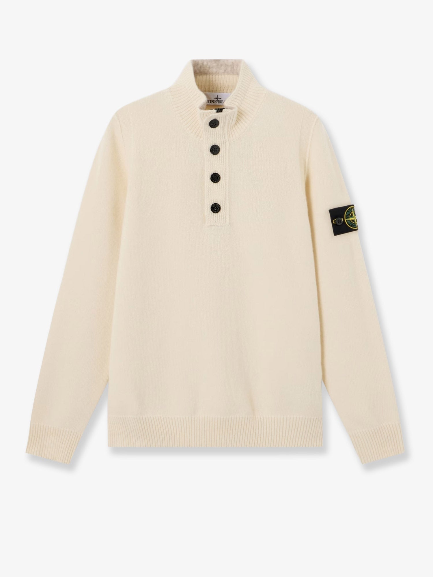 Stone Island Virgin Wool Blend Sweater