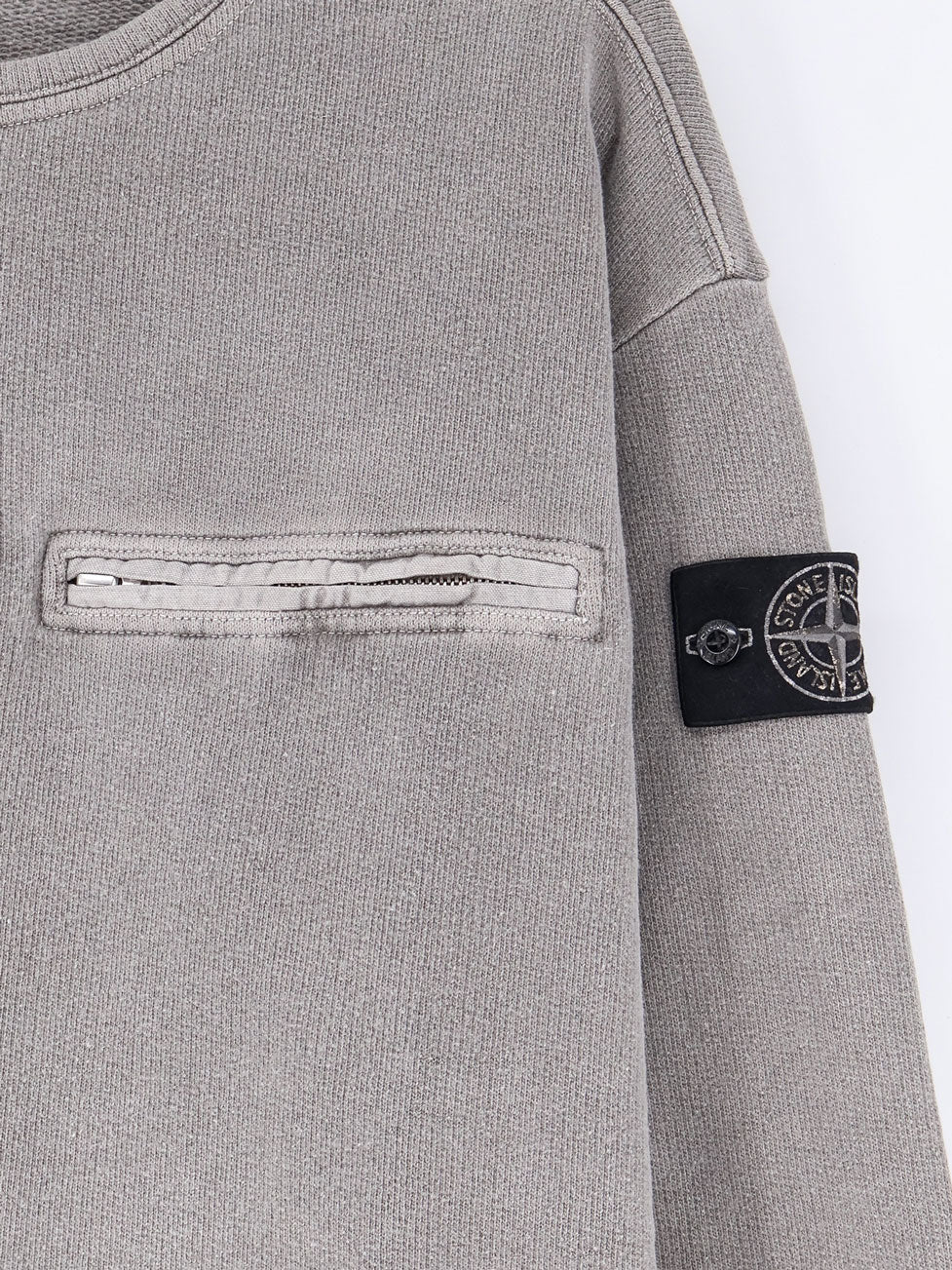 Stone Island Cotton Sweatshirt With Logo