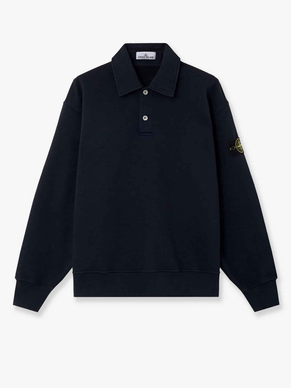 Stone Island Oversized Cotton Polo Shirt
