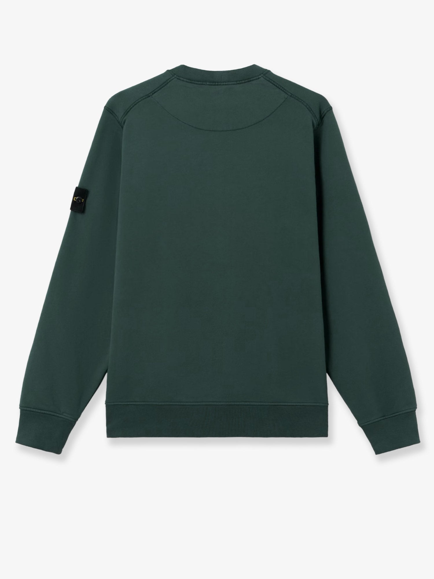 Stone Island Cotton Sweatshirt With Side Logo Patch