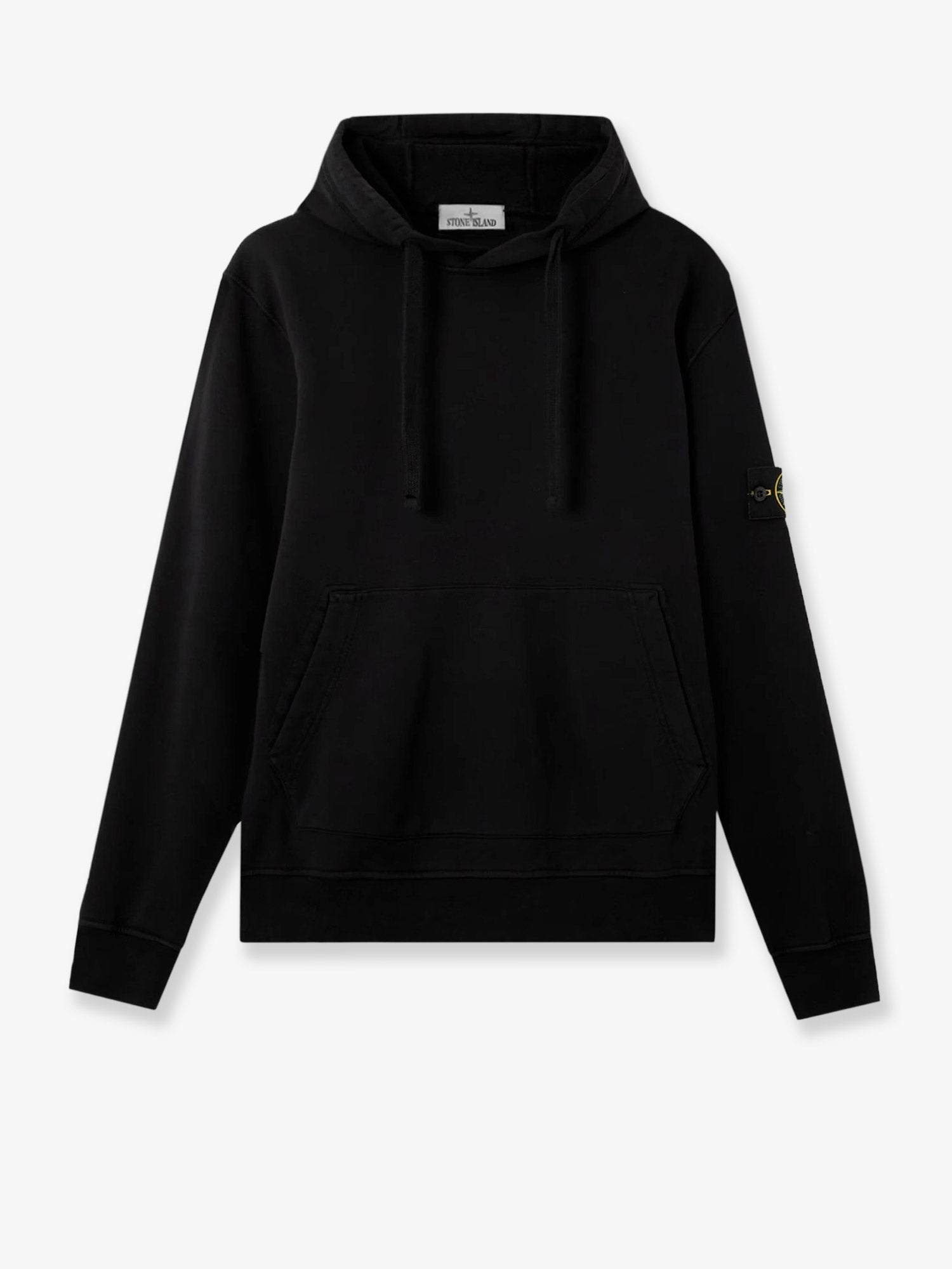 Stone Island Cotton Sweatshirt With Side Logo Patch