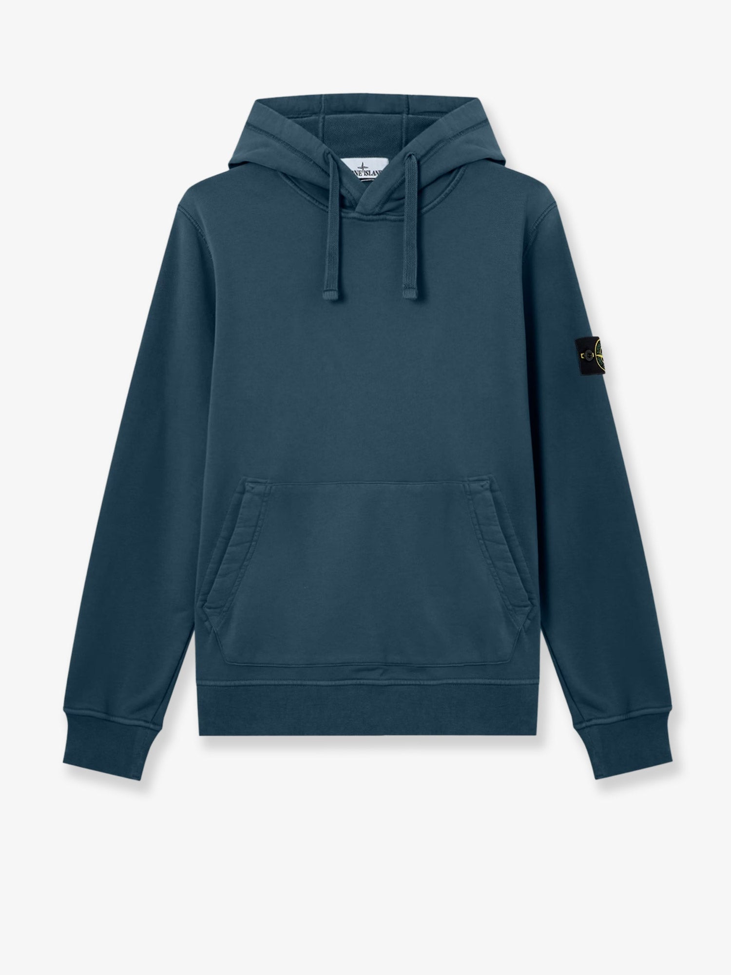 Stone Island Cotton Sweatshirt With Side Logo Patch