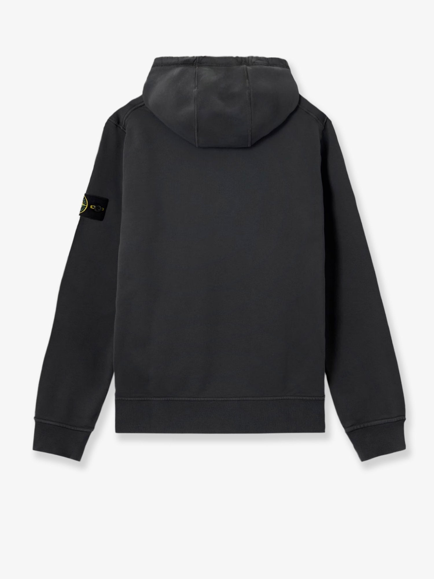 Stone Island Cotton Sweatshirt With Side Logo Patch