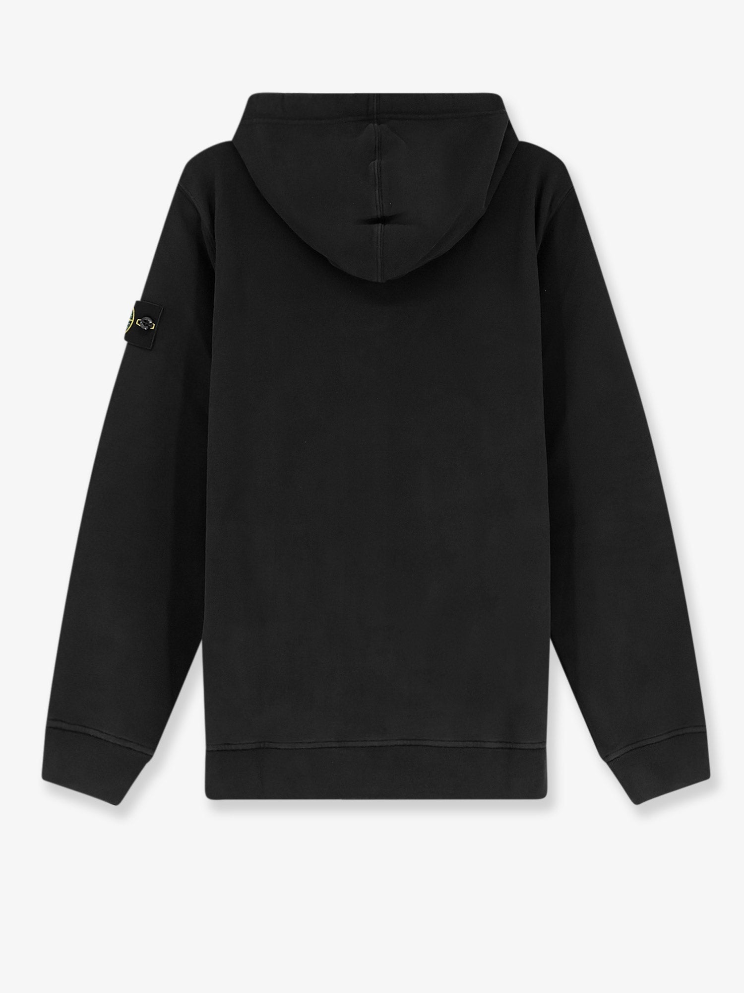 Stone Island Cotton Sweatshirt With Side Logo Patch