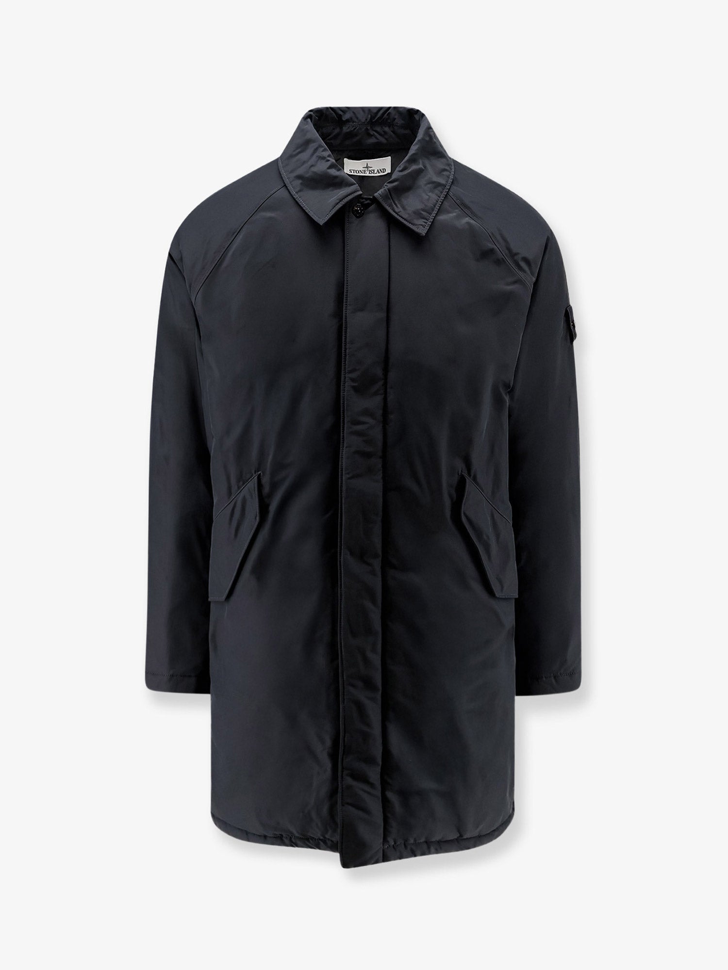 Stone Island Micro Reps Padded Long Jacket