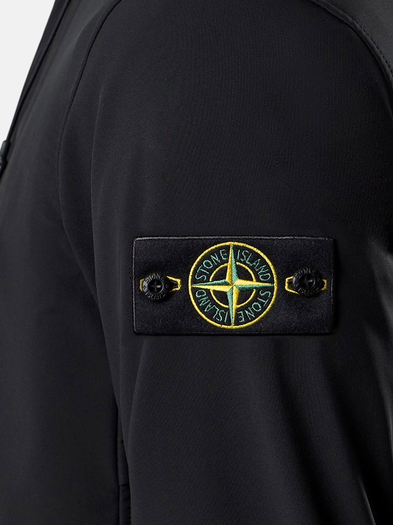 Stone Island Soft Shell-r -e.dye® Technology Wind And Water Resistant Jacket