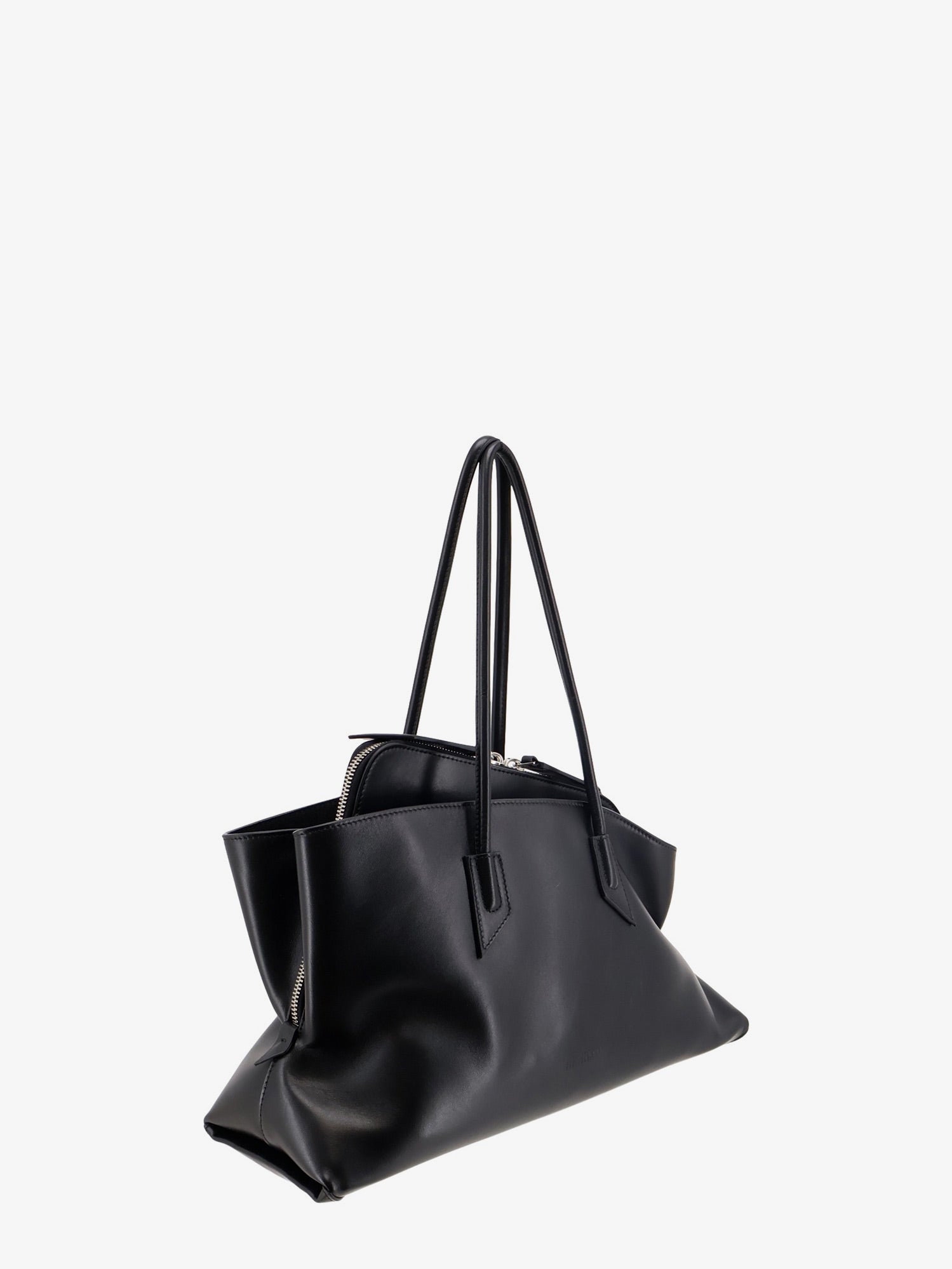 The Attico La Passeggiata Medium Leather Shoulder Bag