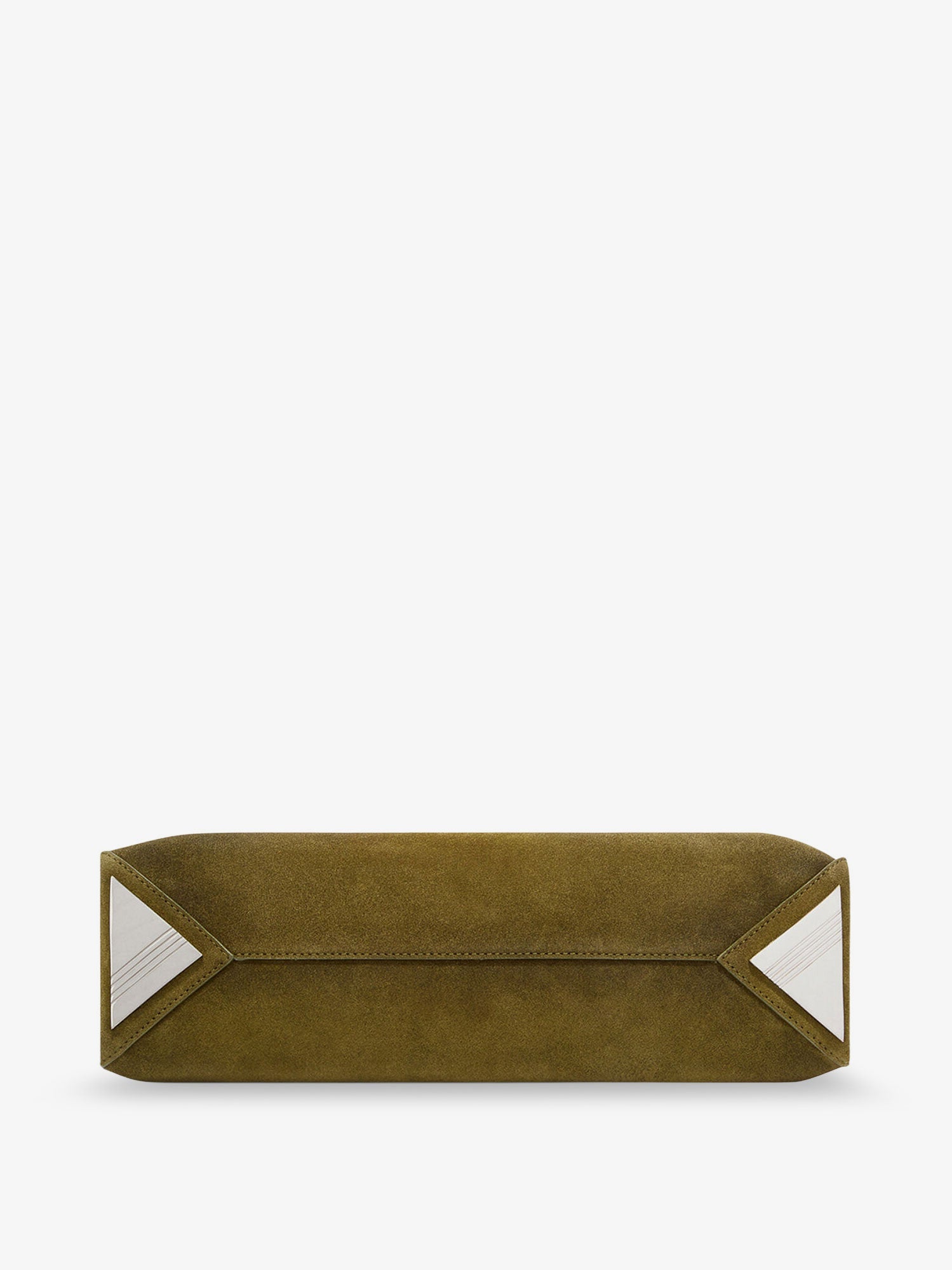 The Attico La Passeggiata Small Suede Shoulder Bag