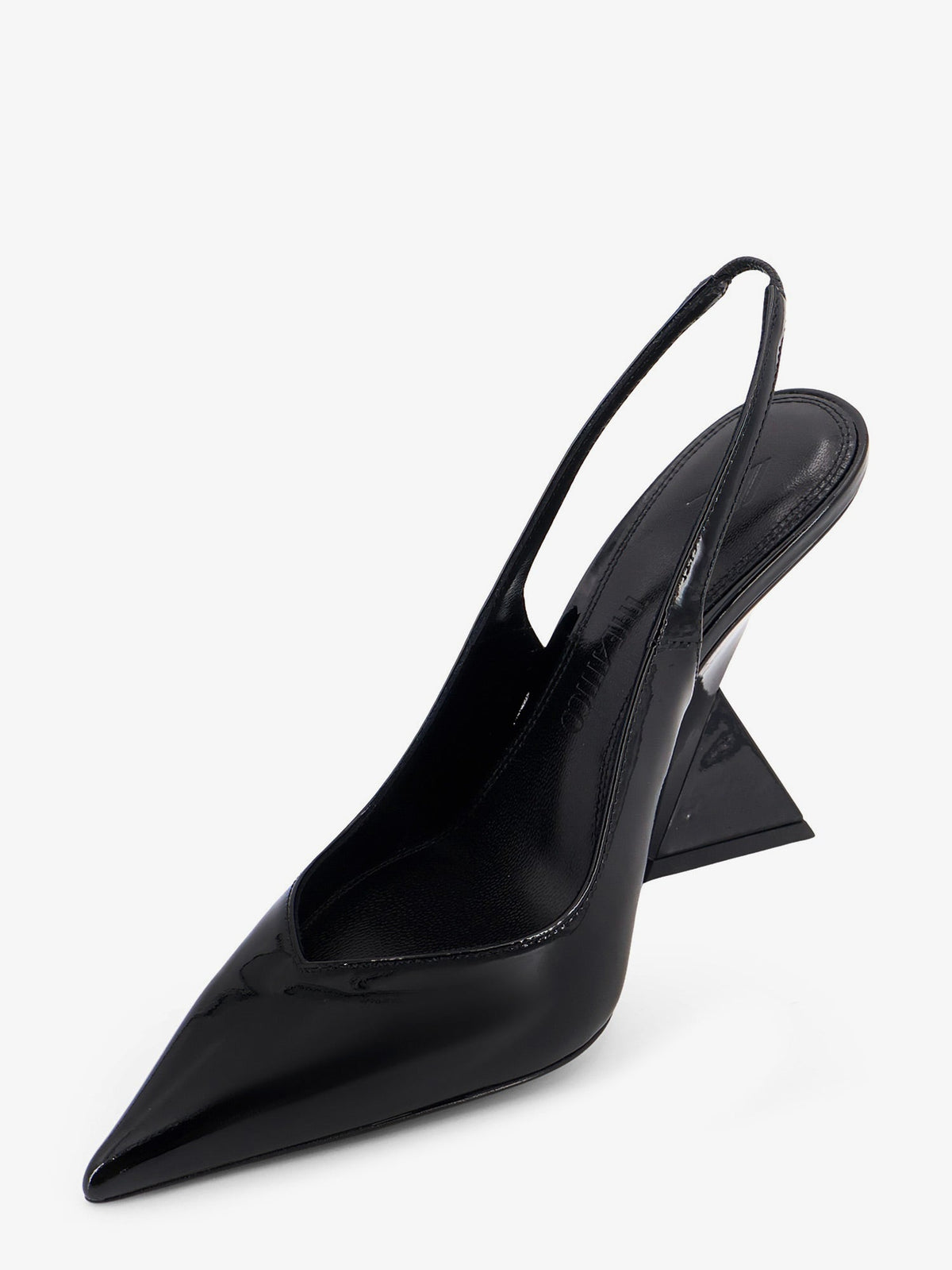 The Attico Cheope Patent Leather Décolleté