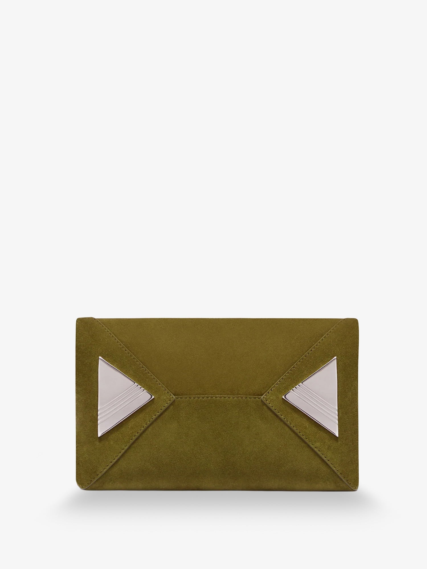 The Attico La Passeggiata Mini Suede Handbag