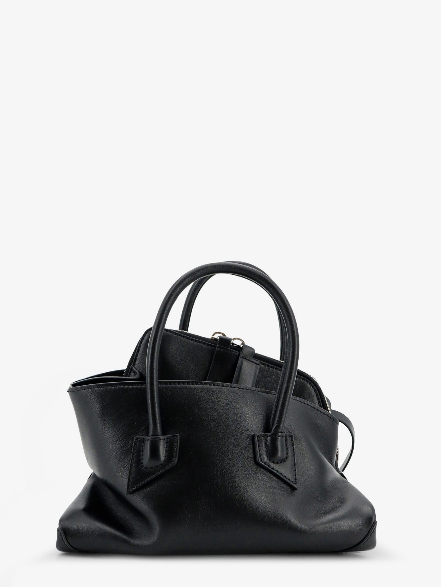 The Attico La Passeggiata Mini Leather Handbag
