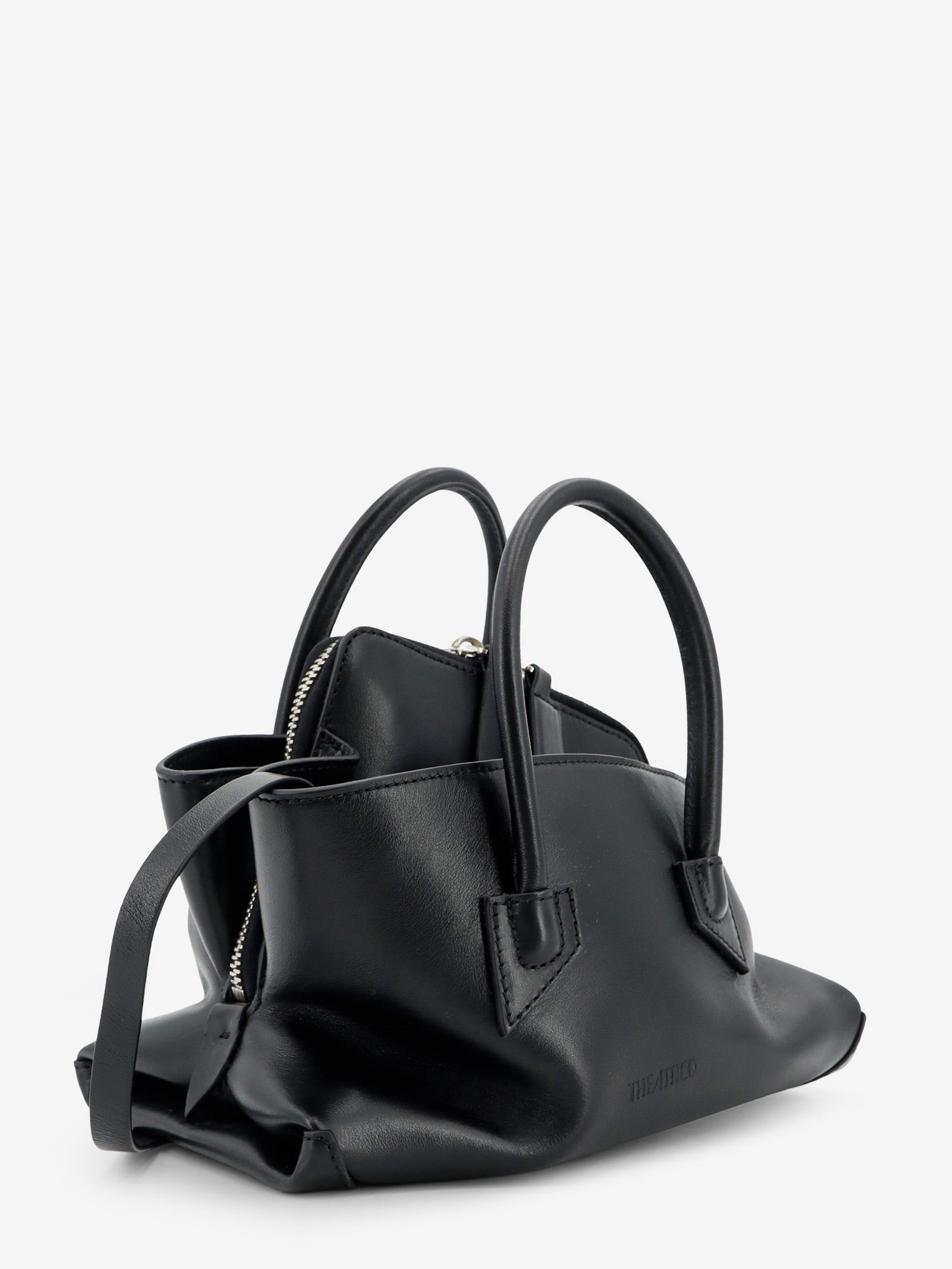 The Attico La Passeggiata Mini Leather Handbag