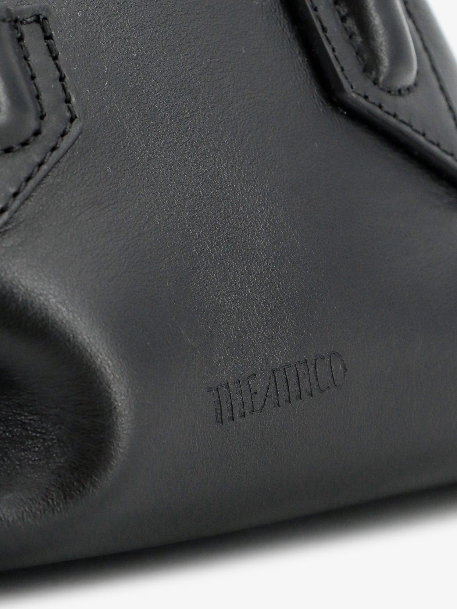 The Attico La Passeggiata Mini Leather Handbag