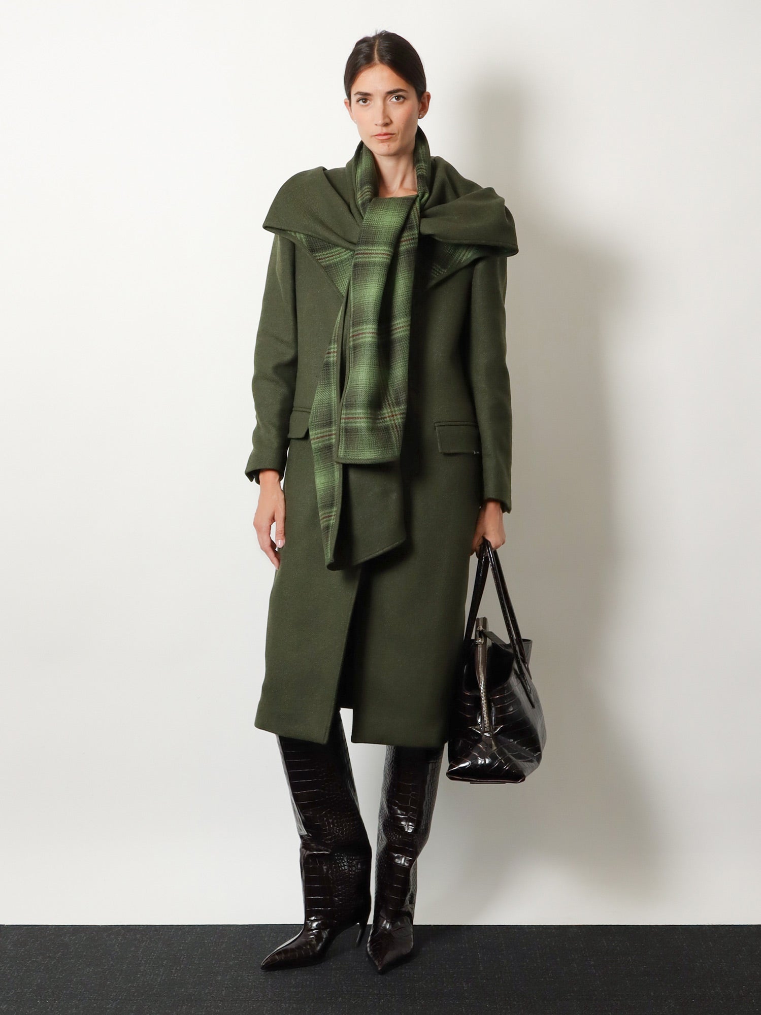 The Attico Wool Blend Coat