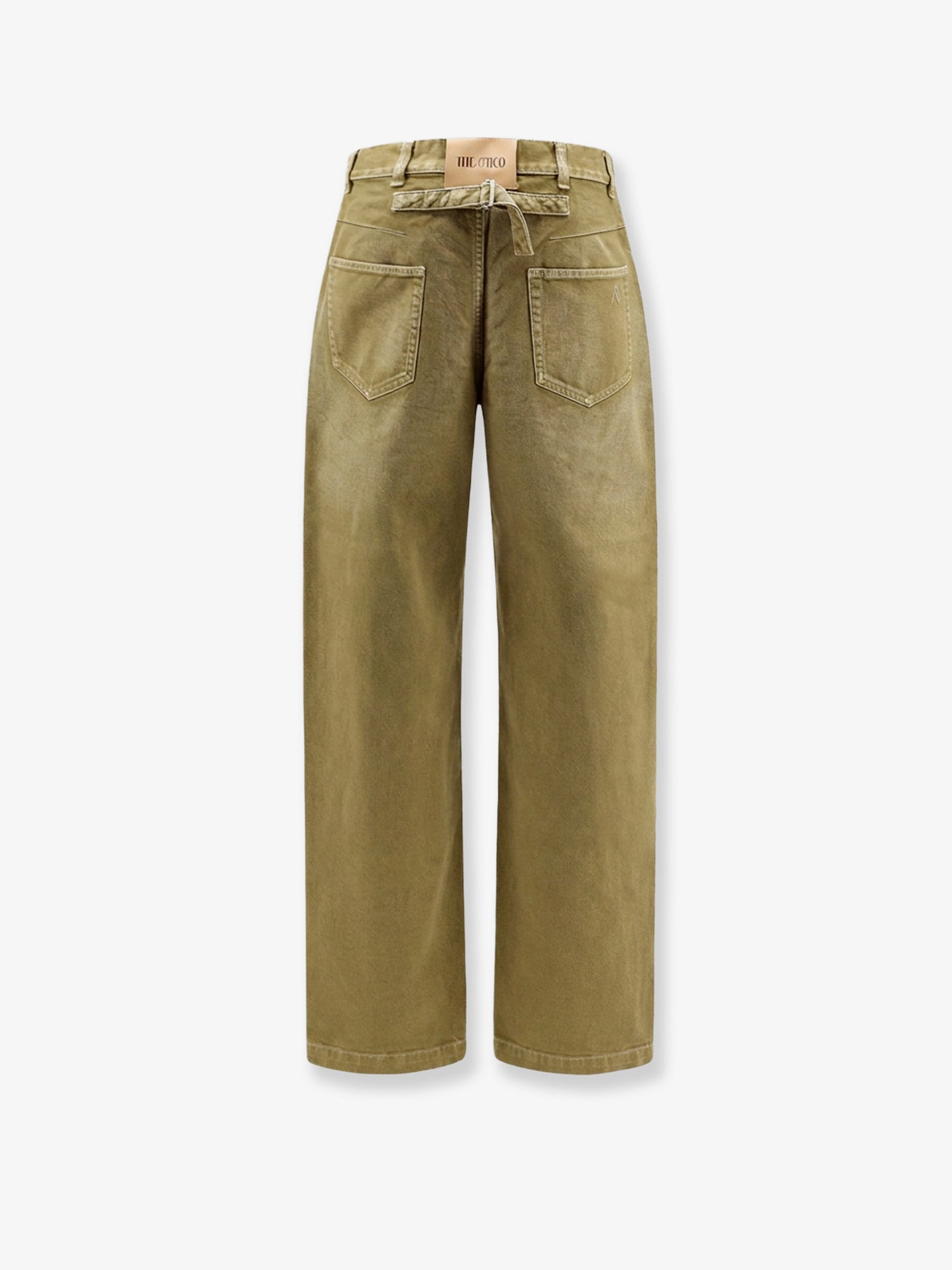 The Attico Faded Effect Denim