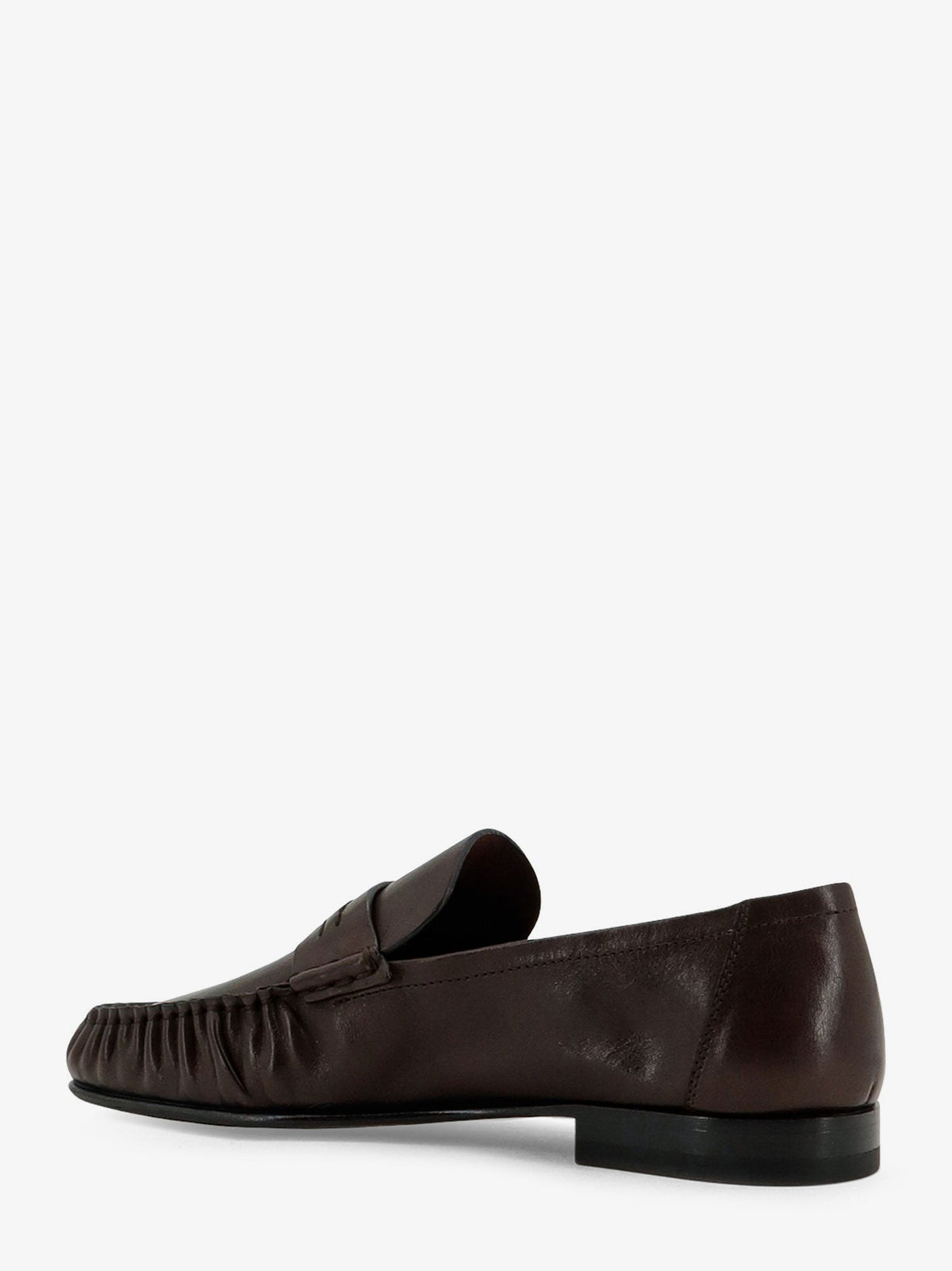 The Row Theo Leather Loafers