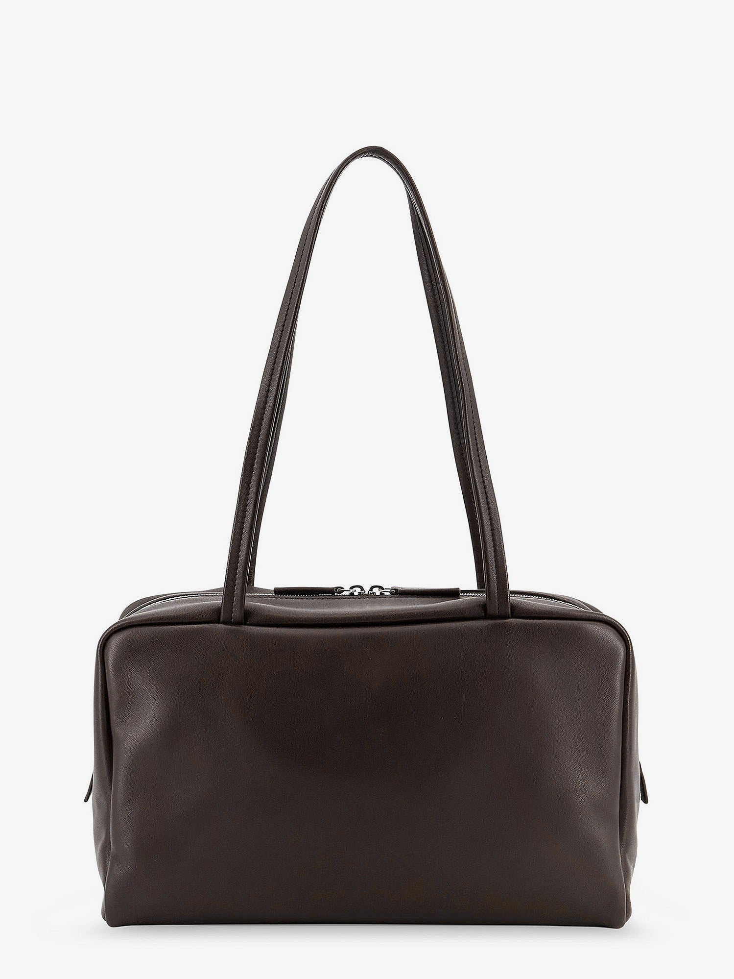 The Row Astra Bowling Leather Shoulder Bag