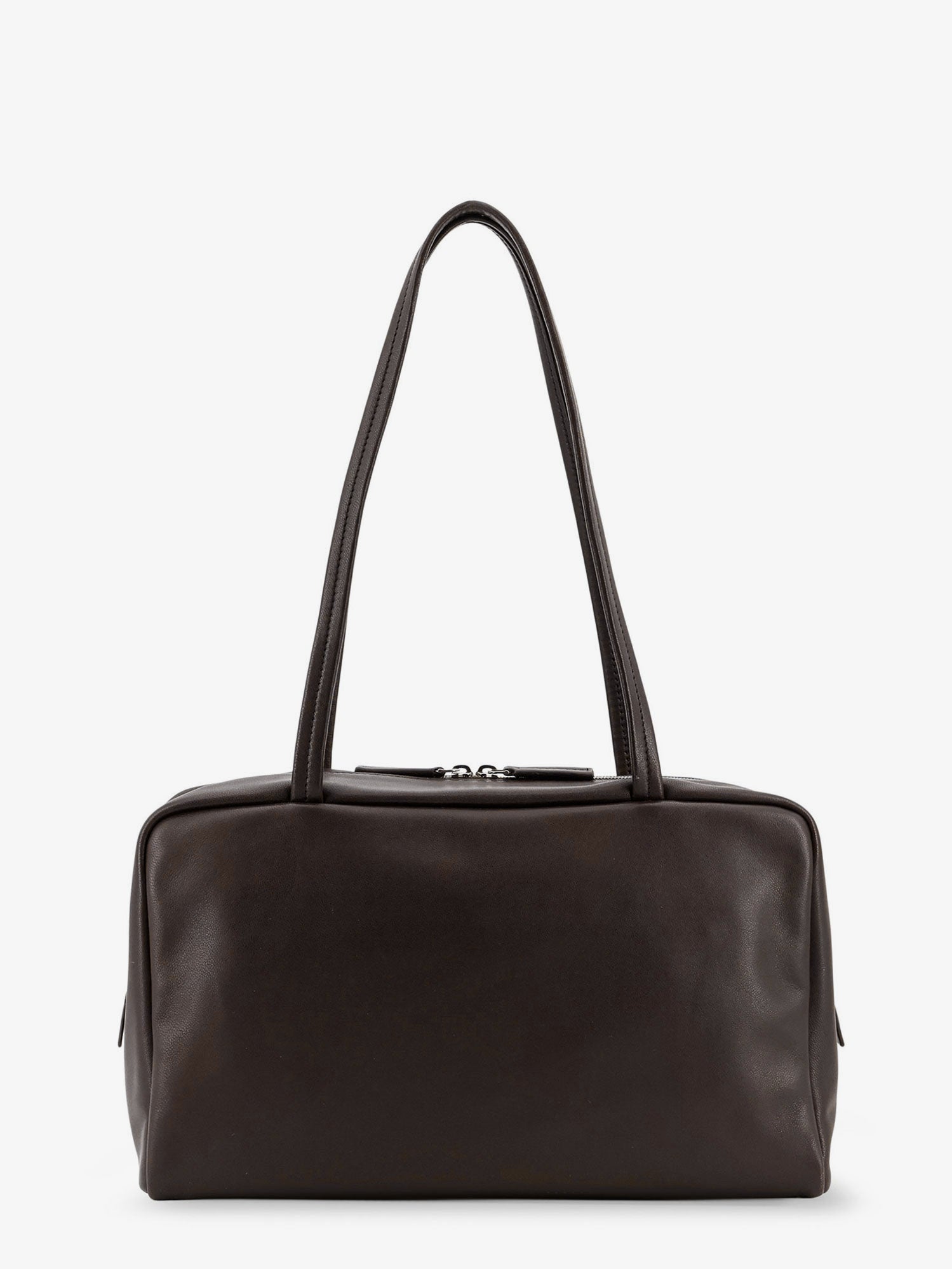The Row Astra Bowling Leather Shoulder Bag