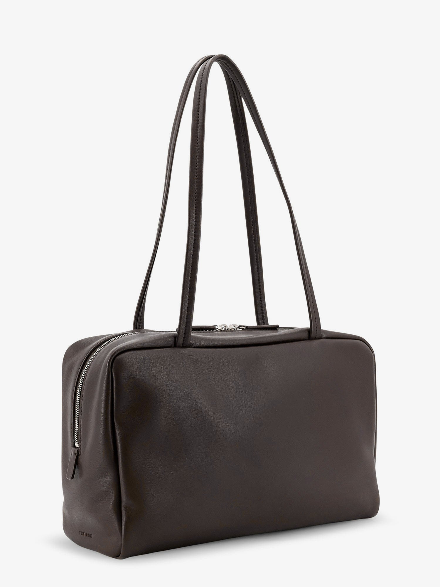 The Row Astra Bowling Leather Shoulder Bag