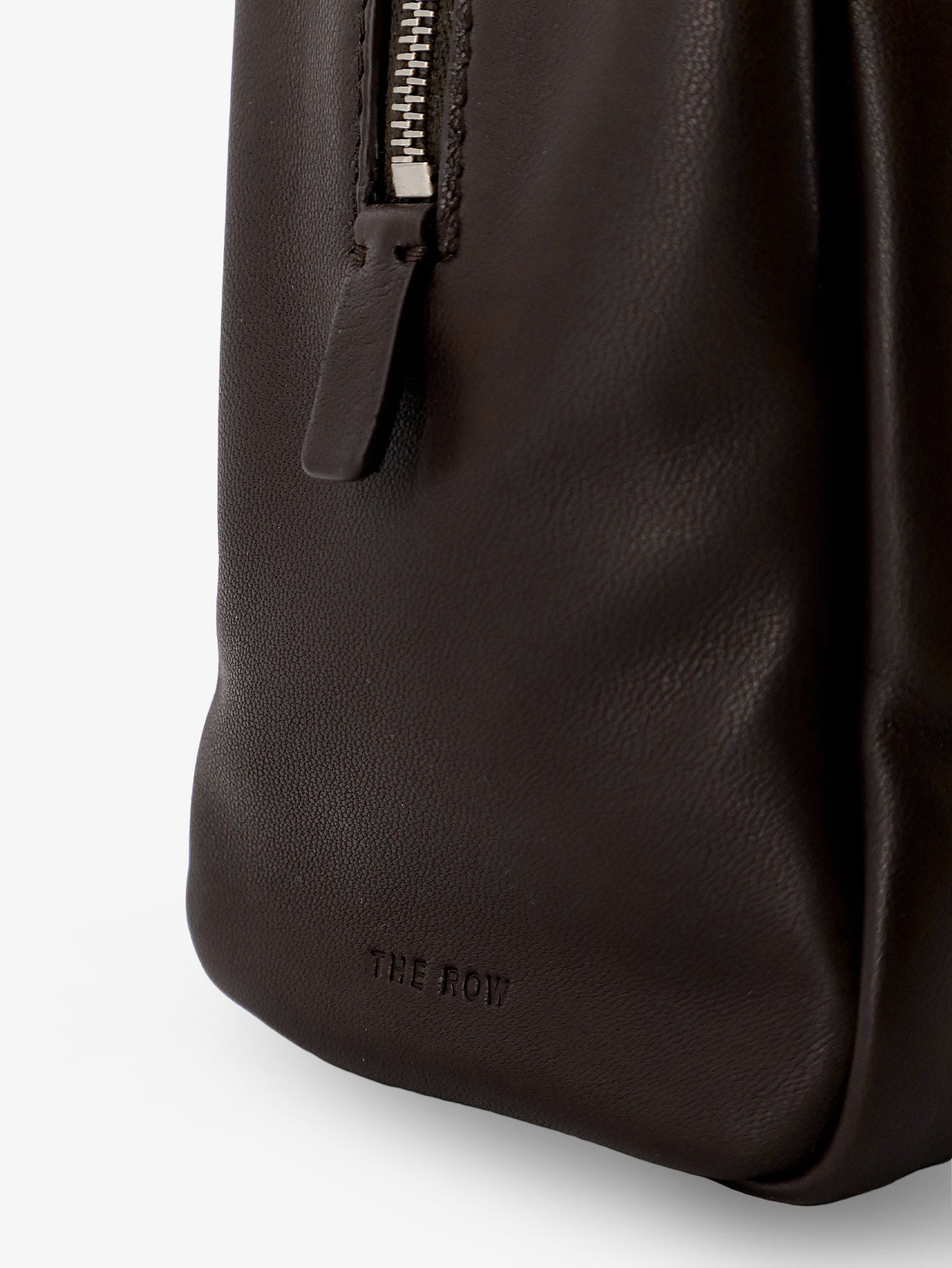 The Row Astra Bowling Leather Shoulder Bag