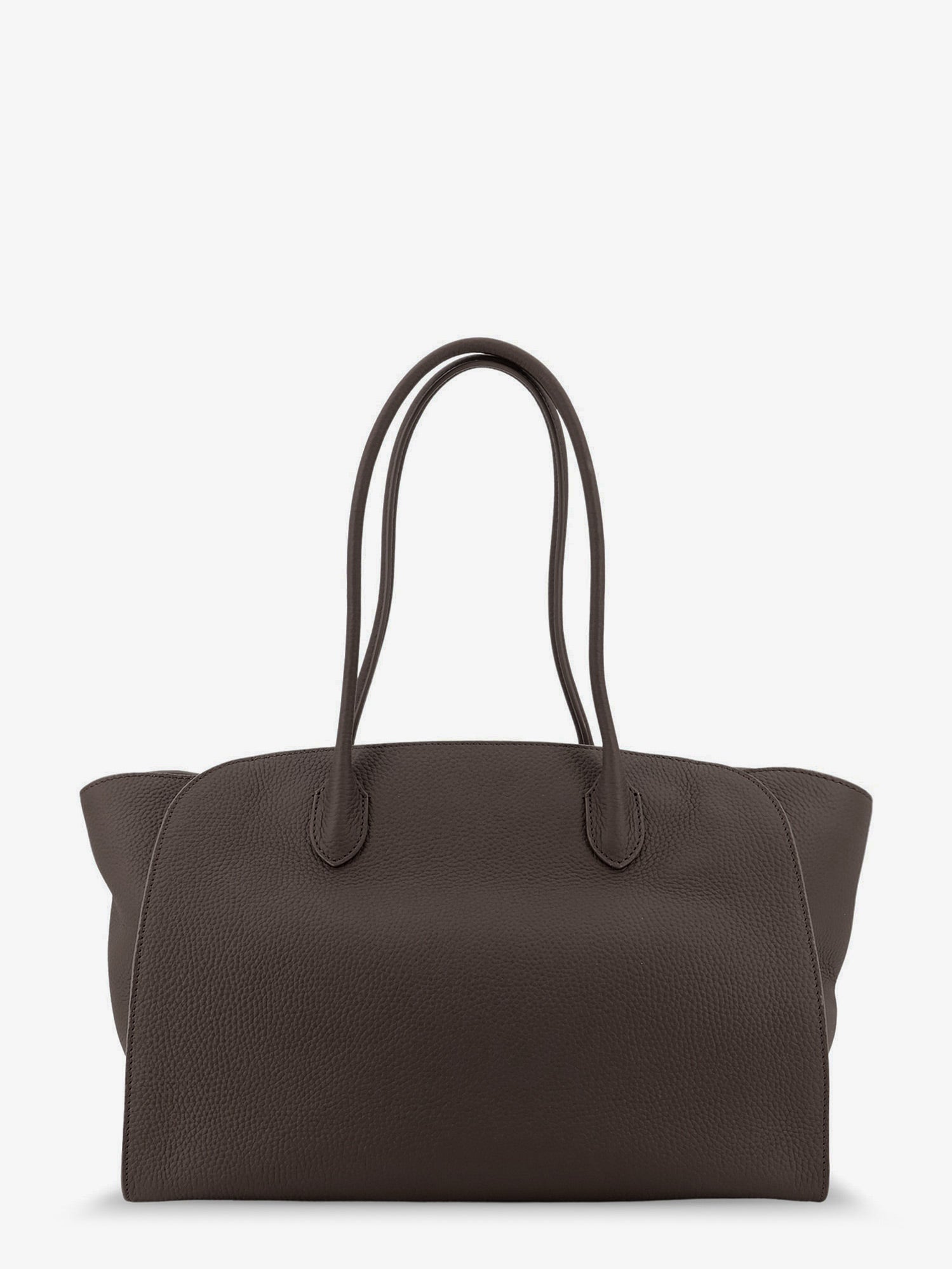 The Row Marlo 14 Hammered Leather Shoulder Bag
