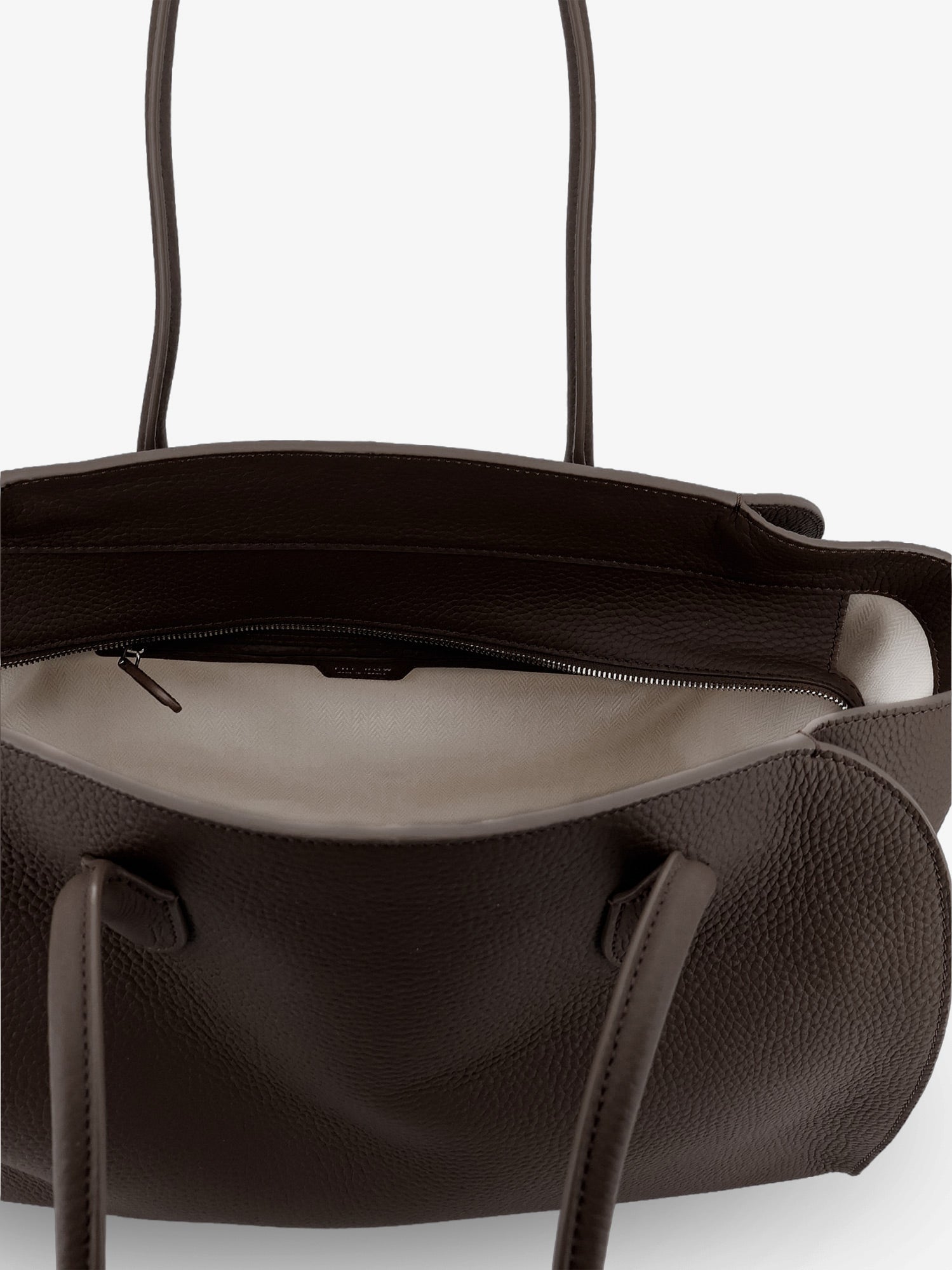 The Row Marlo 14 Hammered Leather Shoulder Bag