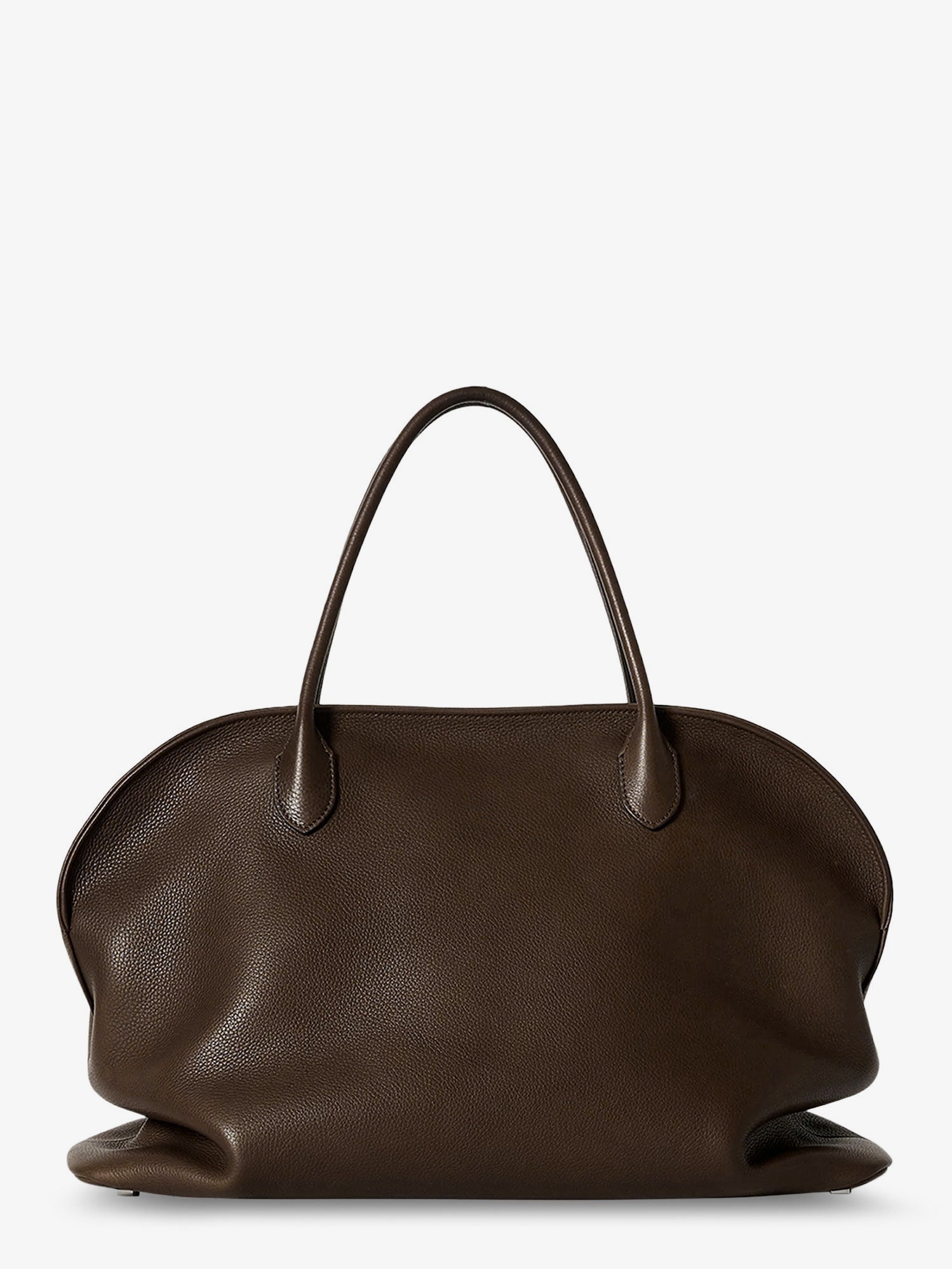 The Row Agnes 15 Leather Shoulder Bag