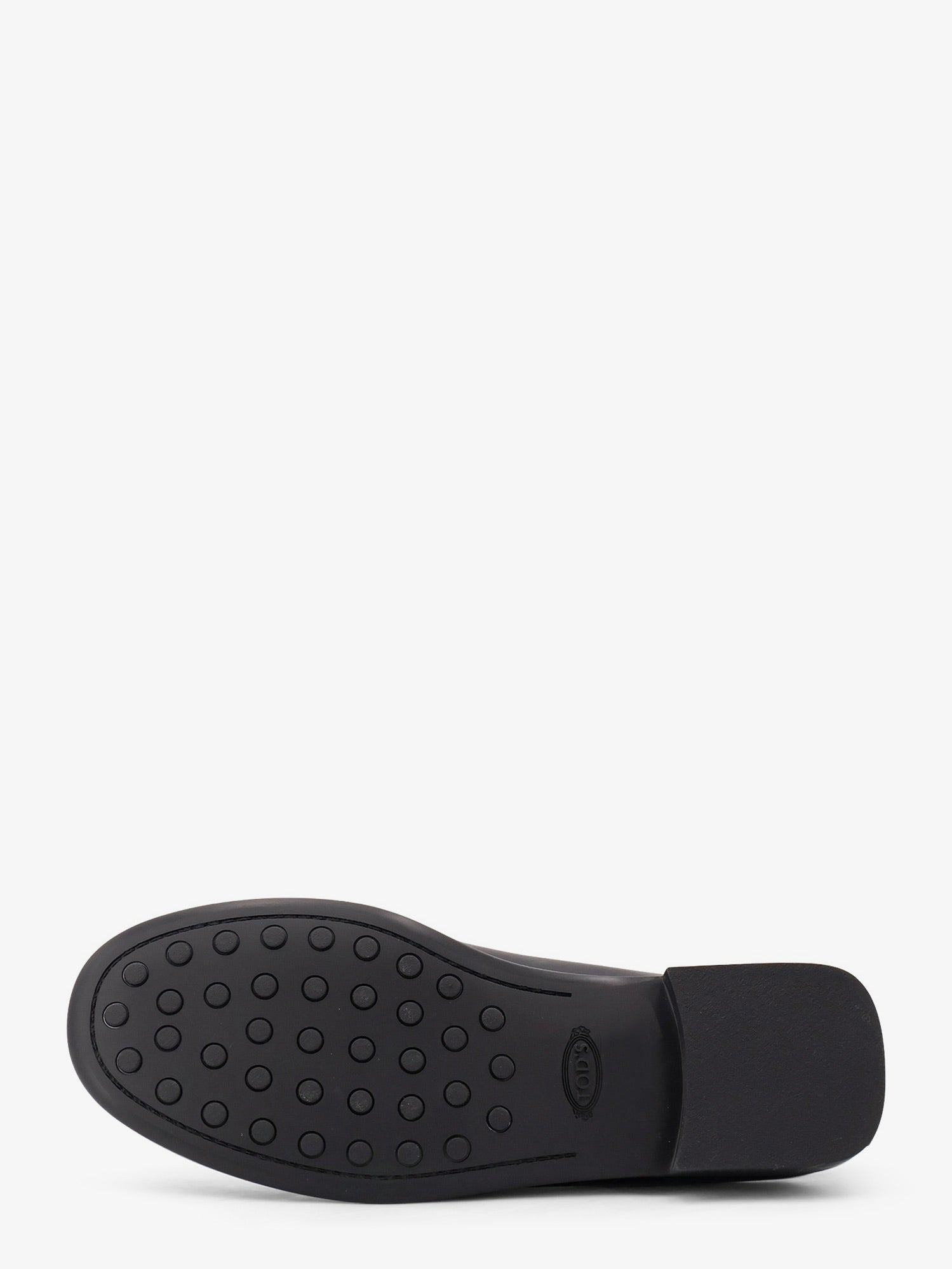 Tod's Leather Loafers With Gommini Detail On The Back