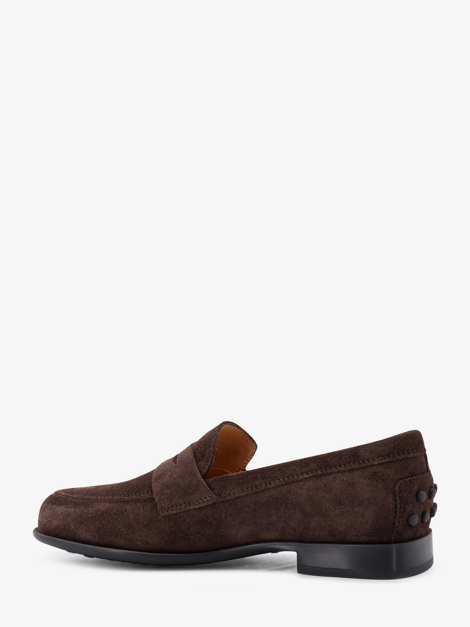 Tod's Suede Loafers With Side Logo