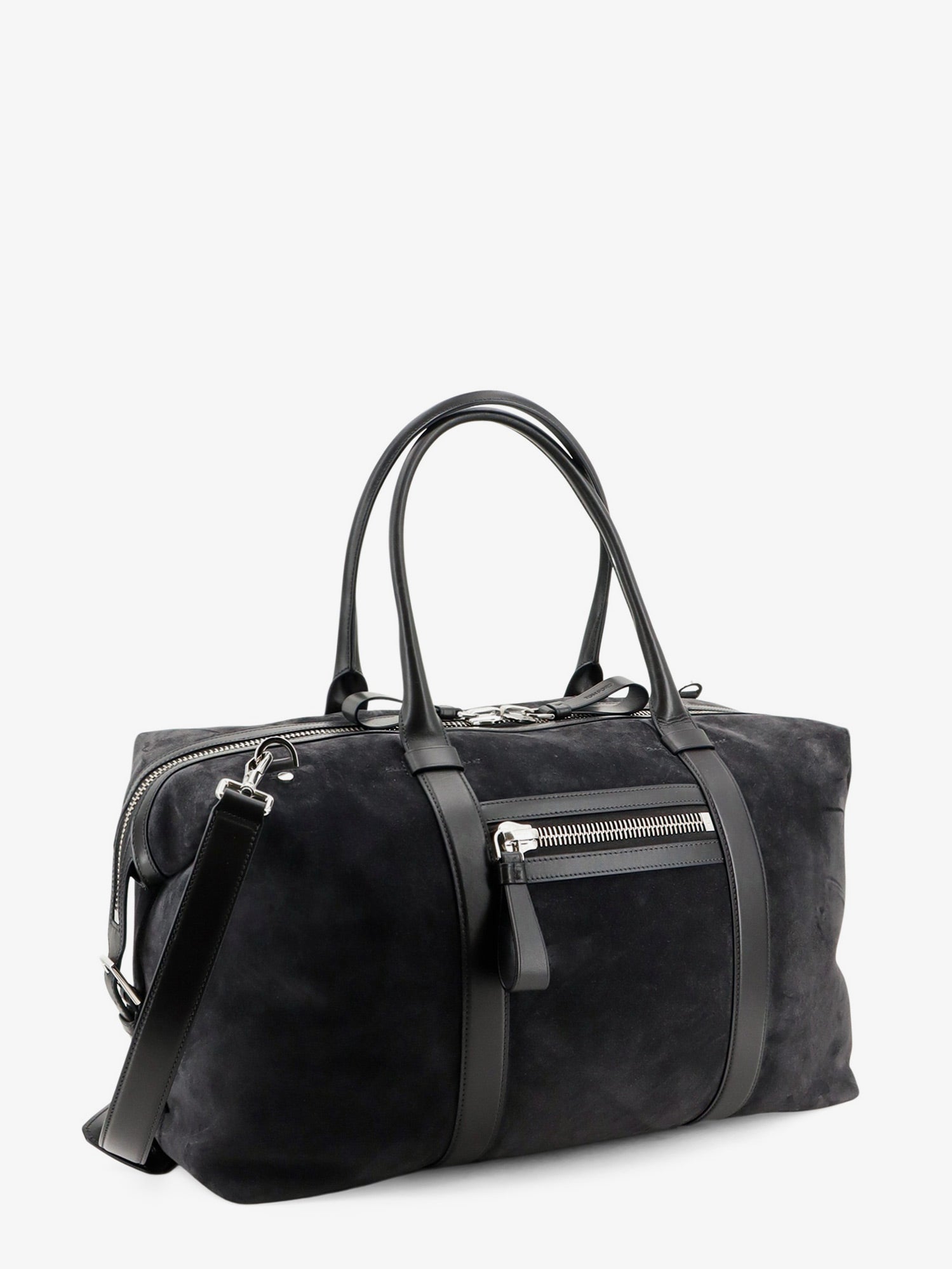 Tom Ford Buckley Holdall Suede Travel Bag