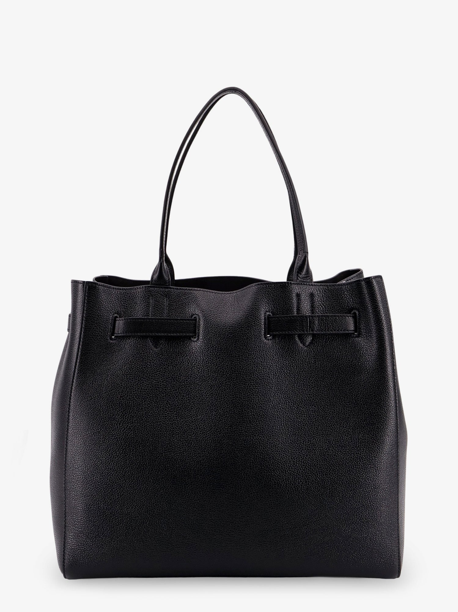 Tom Ford Leather Shoulder Bag With Logo
