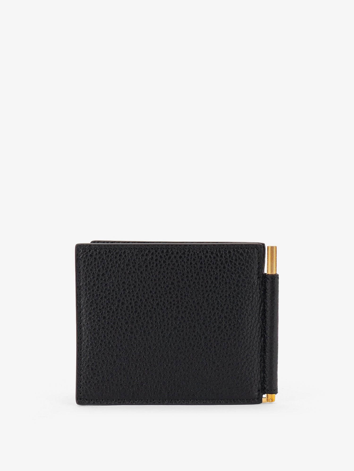 Tom Ford T-line Money Clip Leather Wallet