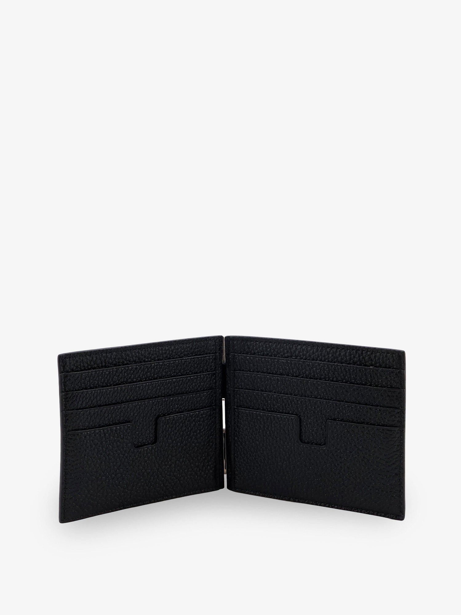 Tom Ford Leather Card Holder With Front Logo