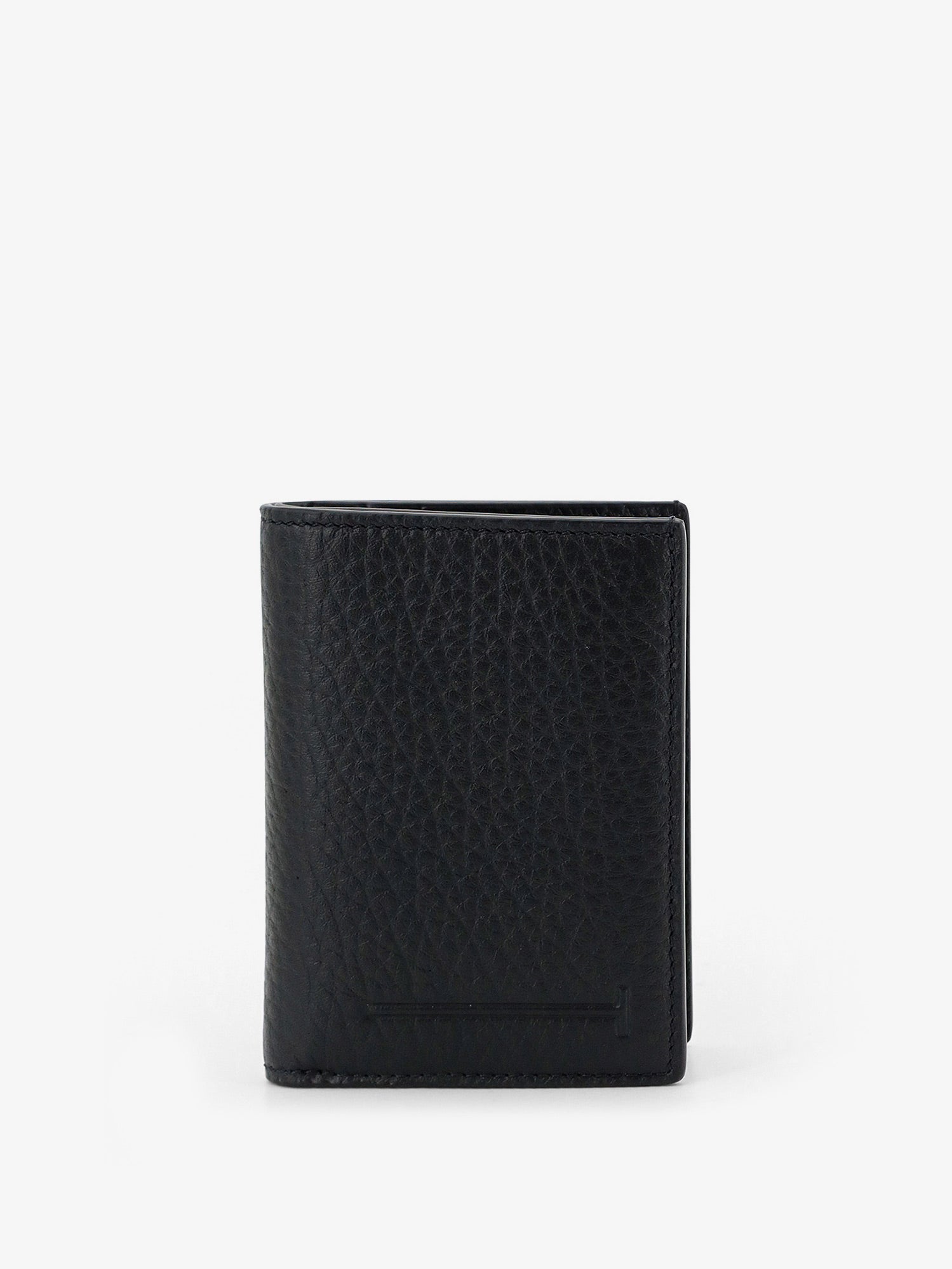 Tom Ford Leather Card Holder With Embossed Logo