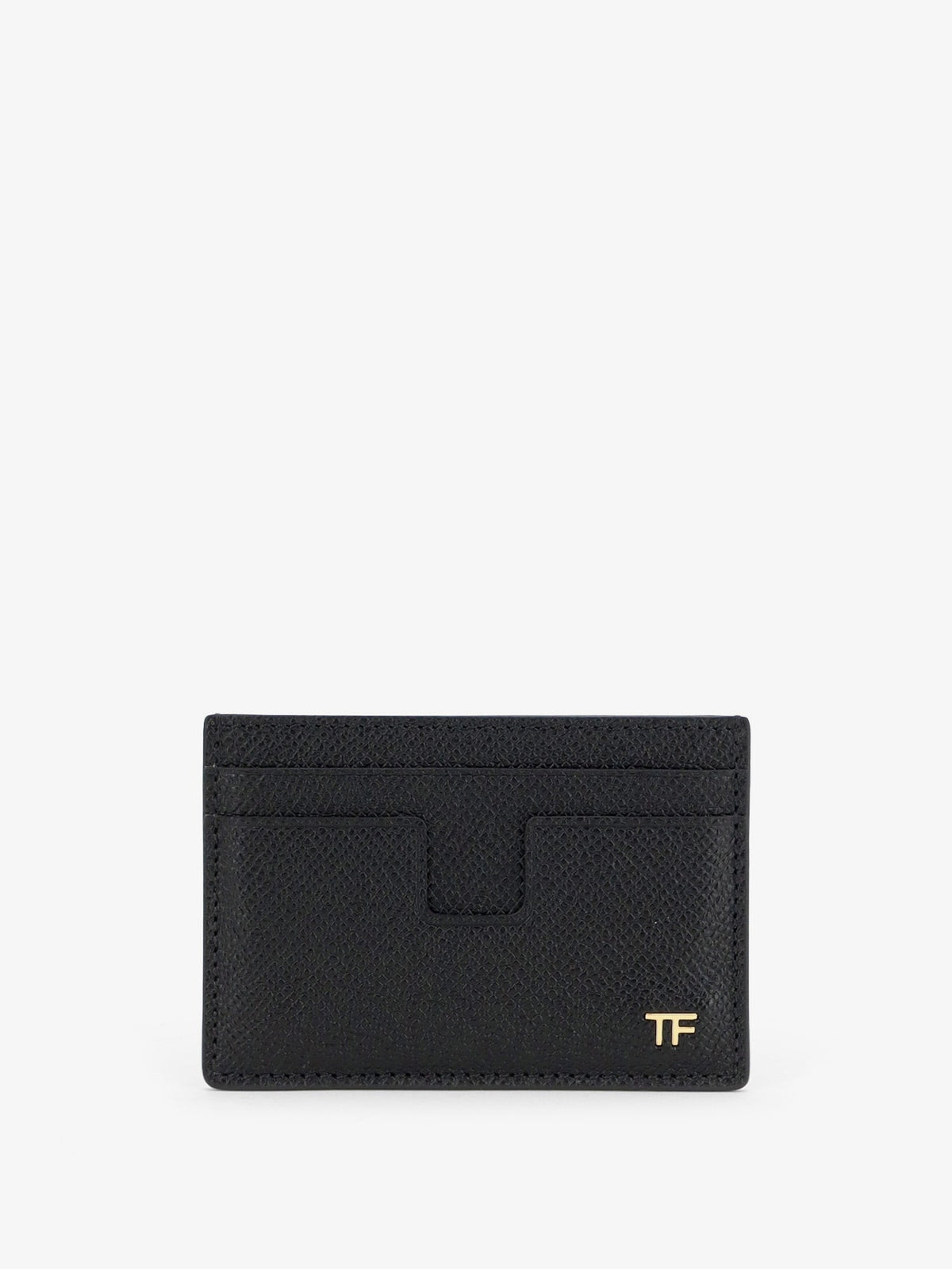 Tom Ford Leather Card Holder With Logo