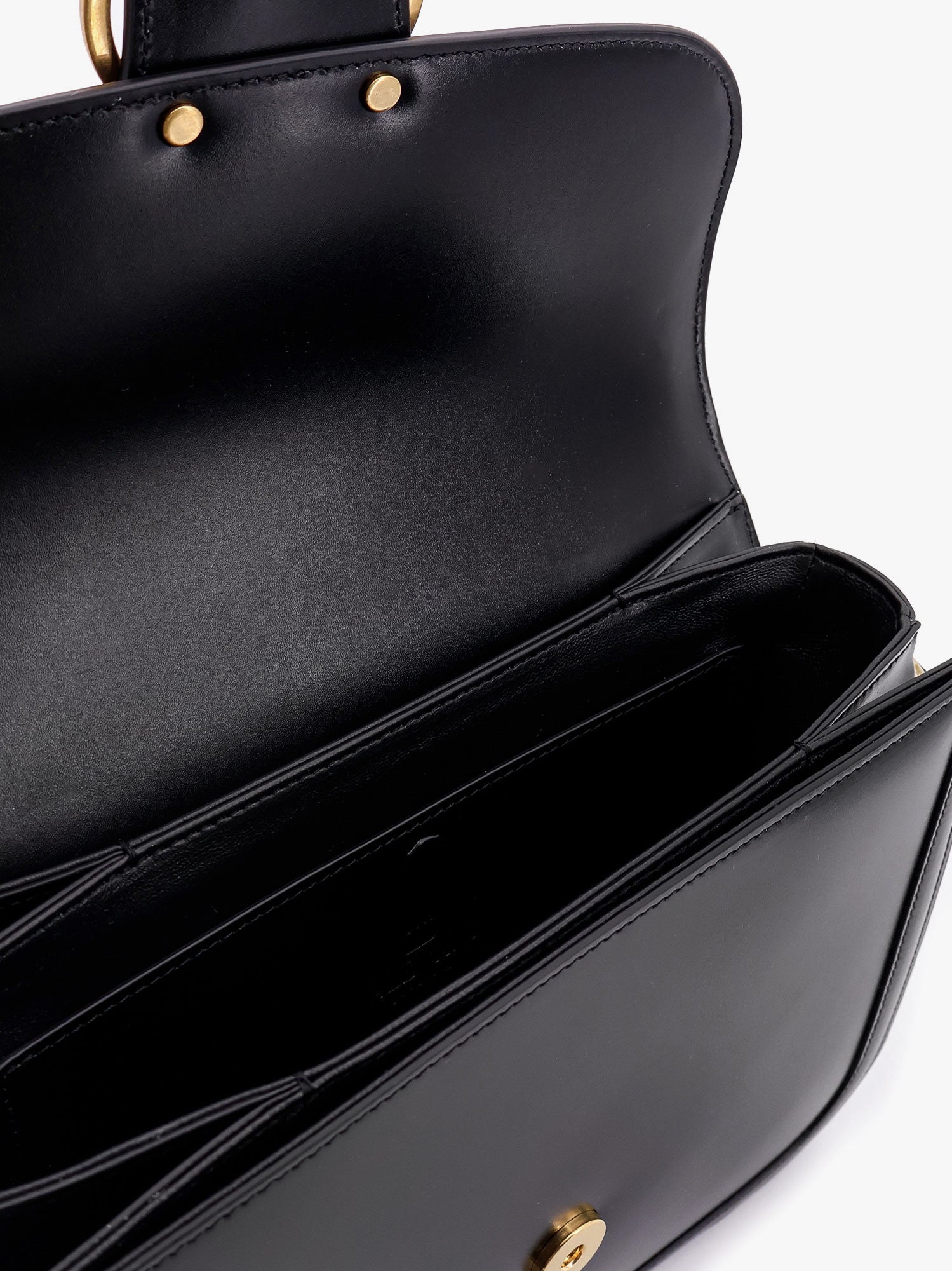 Valentino Valentino Garavani 9to5 Leather Shoulder Bag With Vlogo Signature Closure