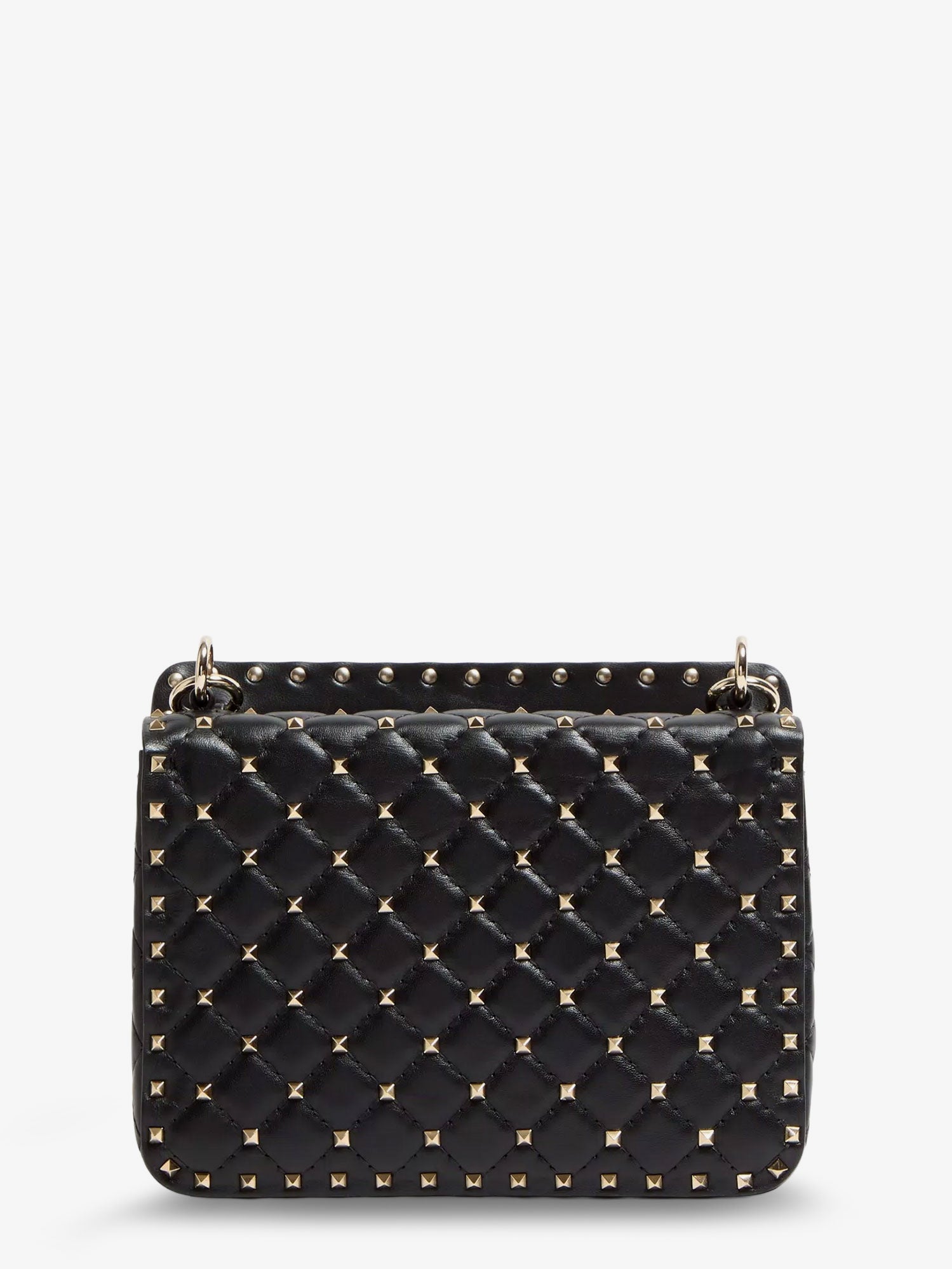 Valentino Rockstud Spike Leather Crossbody Bag With Iconic All-over Studs